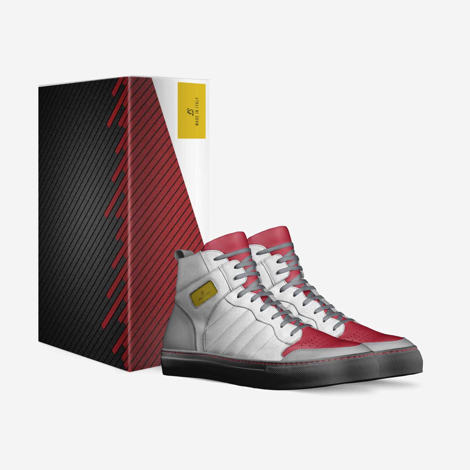 LS 1 custom made in Italy shoes by Lucas Saltz | Box view