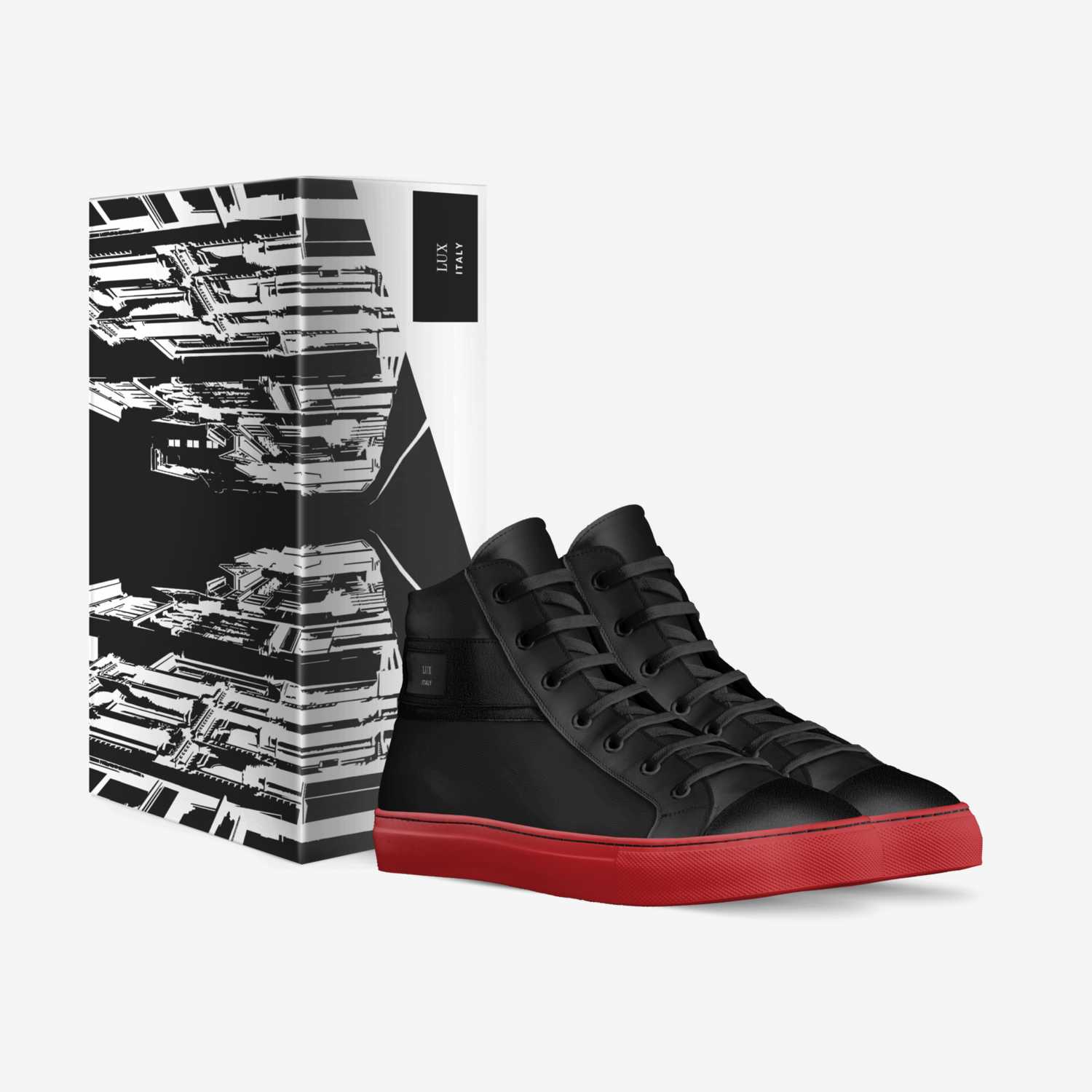 LUX custom made in Italy shoes by Samuel Hoskins | Box view