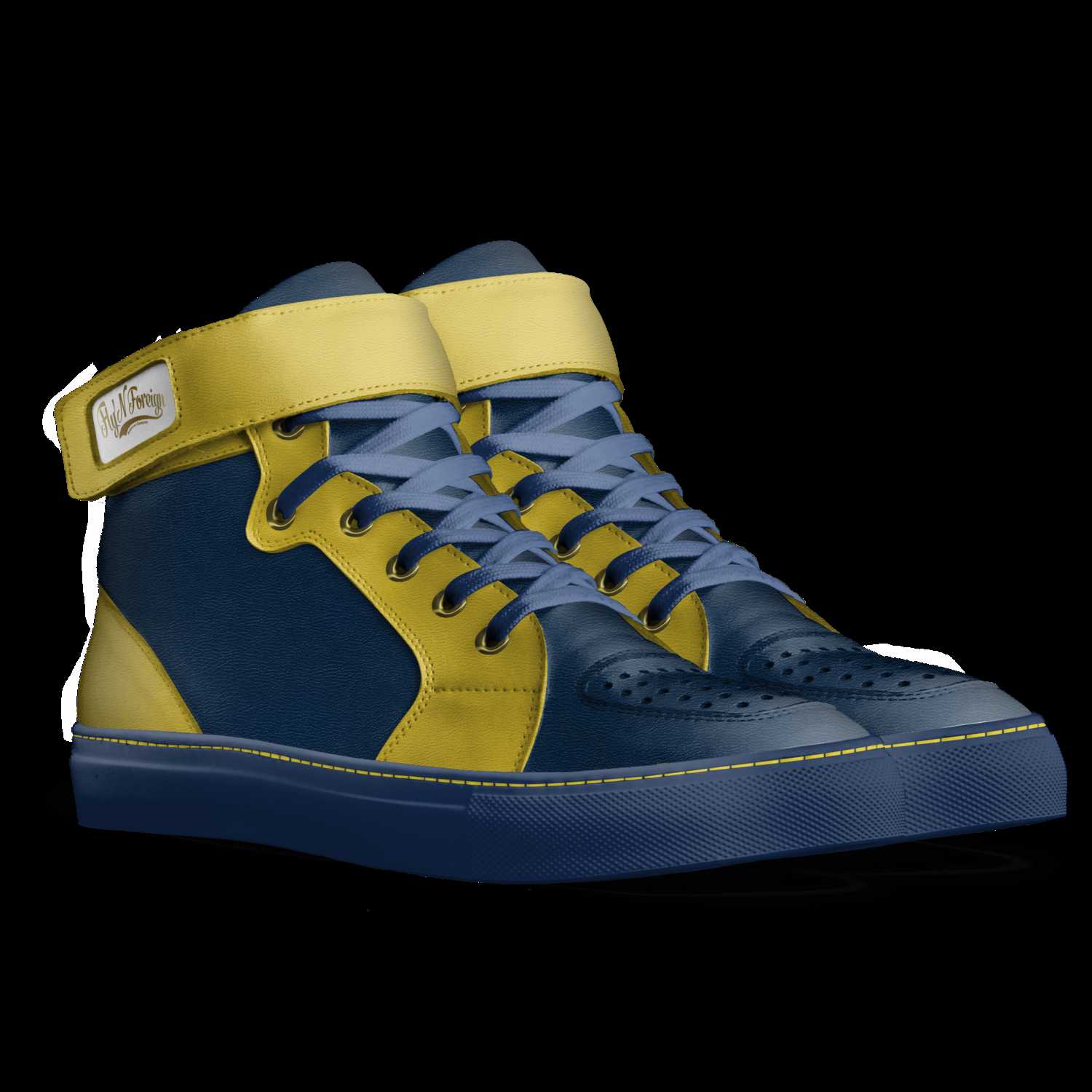 Fly N Foreign Sneakers A Custom Shoe concept by Joel Washington