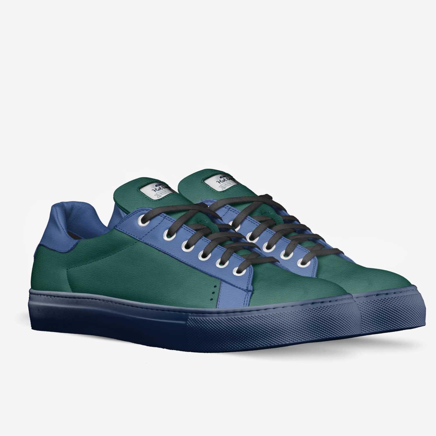 Hot boyz custom made in Italy shoes by Derrick Bennett | Double view