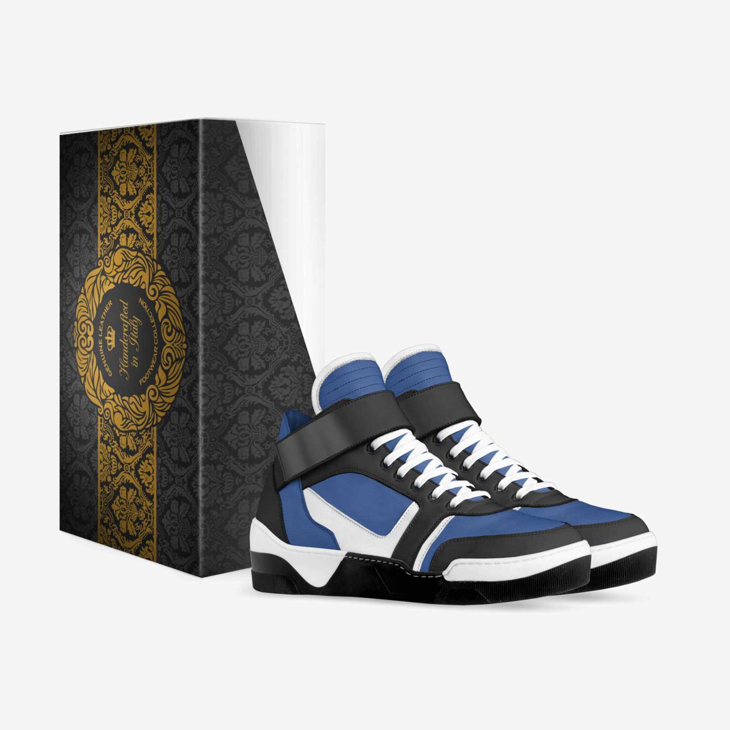 Double A's custom made in Italy shoes by Abraham Trevino | Box view