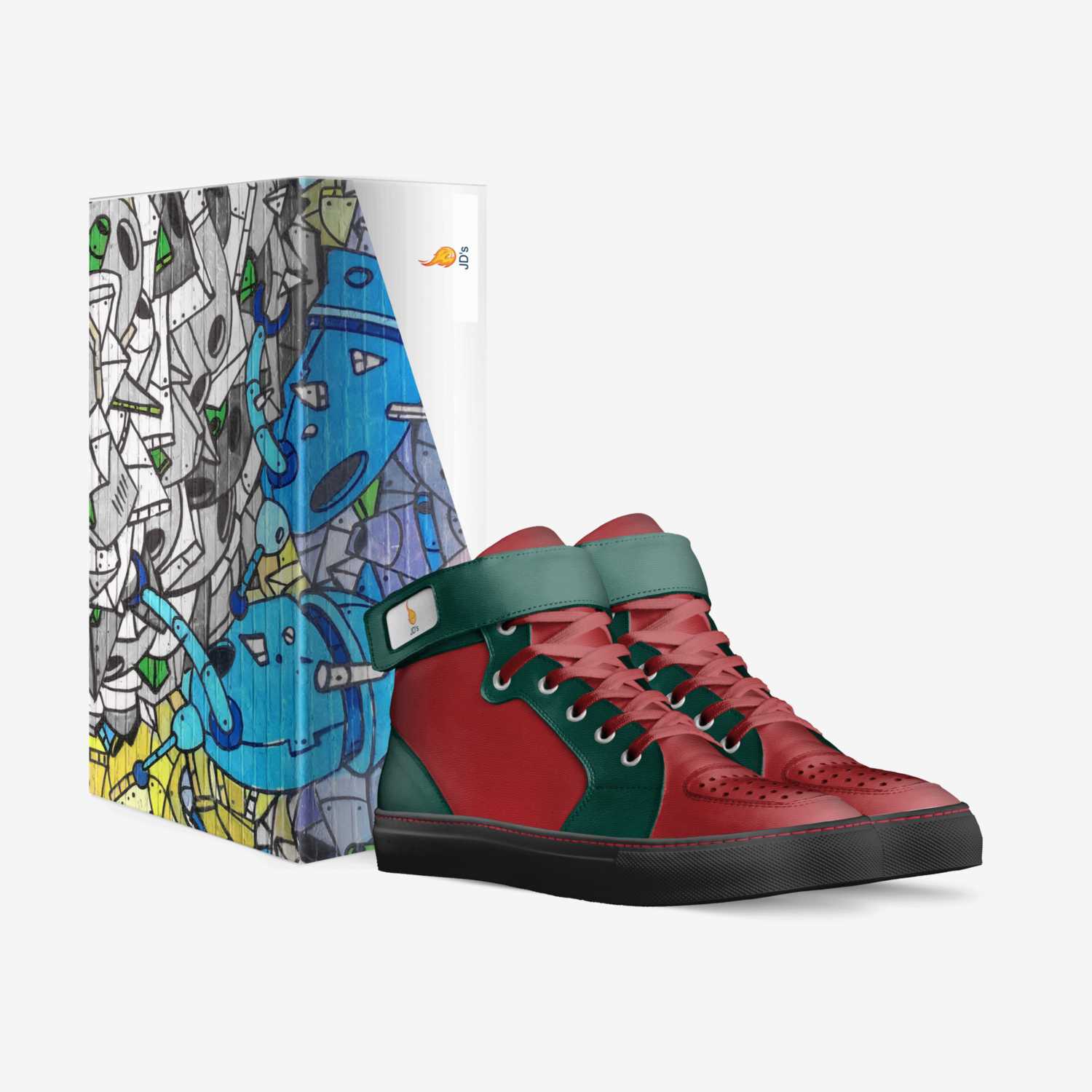 JD's custom made in Italy shoes by Yaqeen Aburous | Box view
