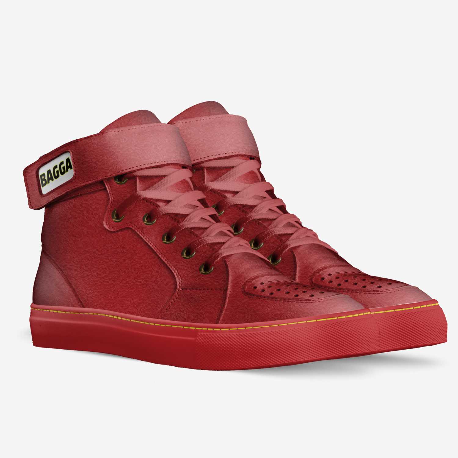 BAGGA custom made in Italy shoes by Koubaa Stephane | Double view