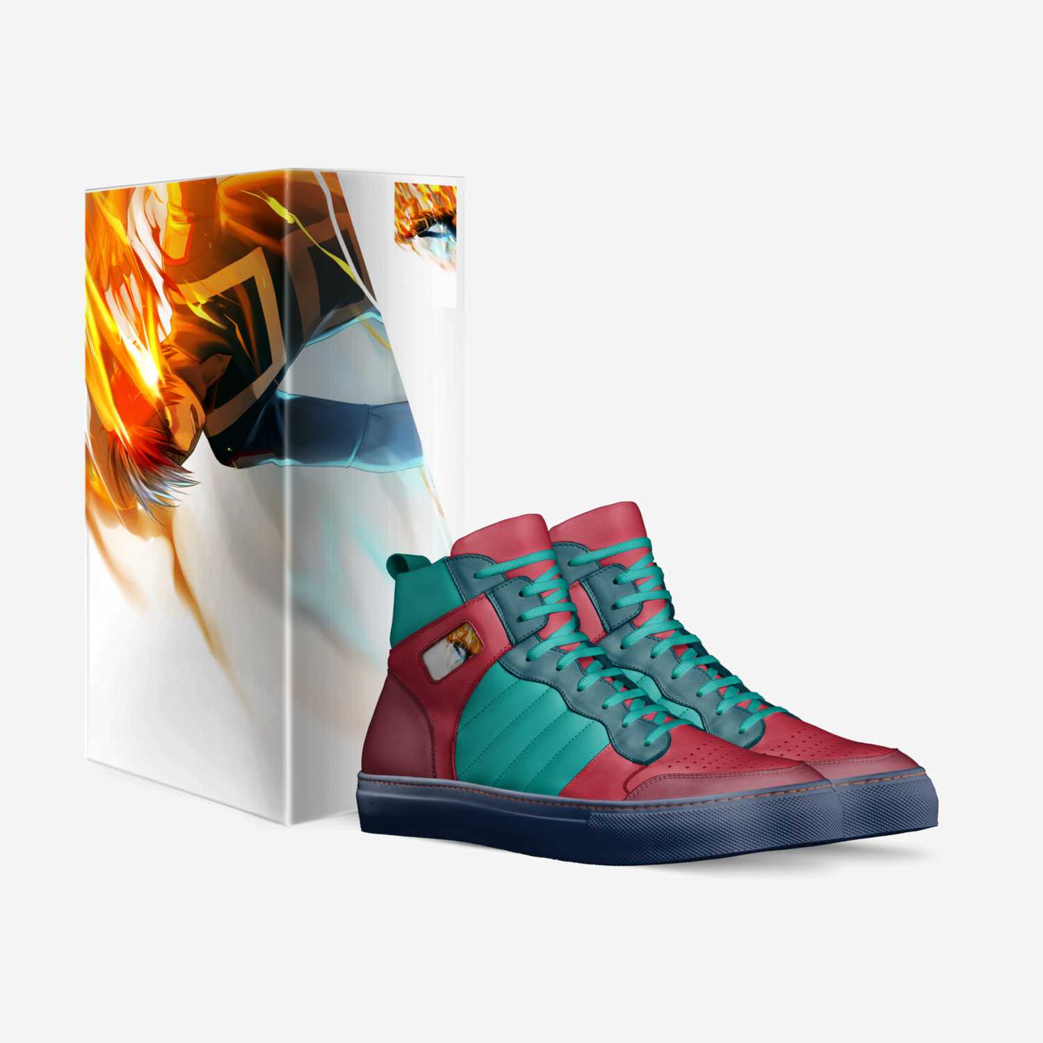 Bakugo custom made in Italy shoes by Leet | Box view