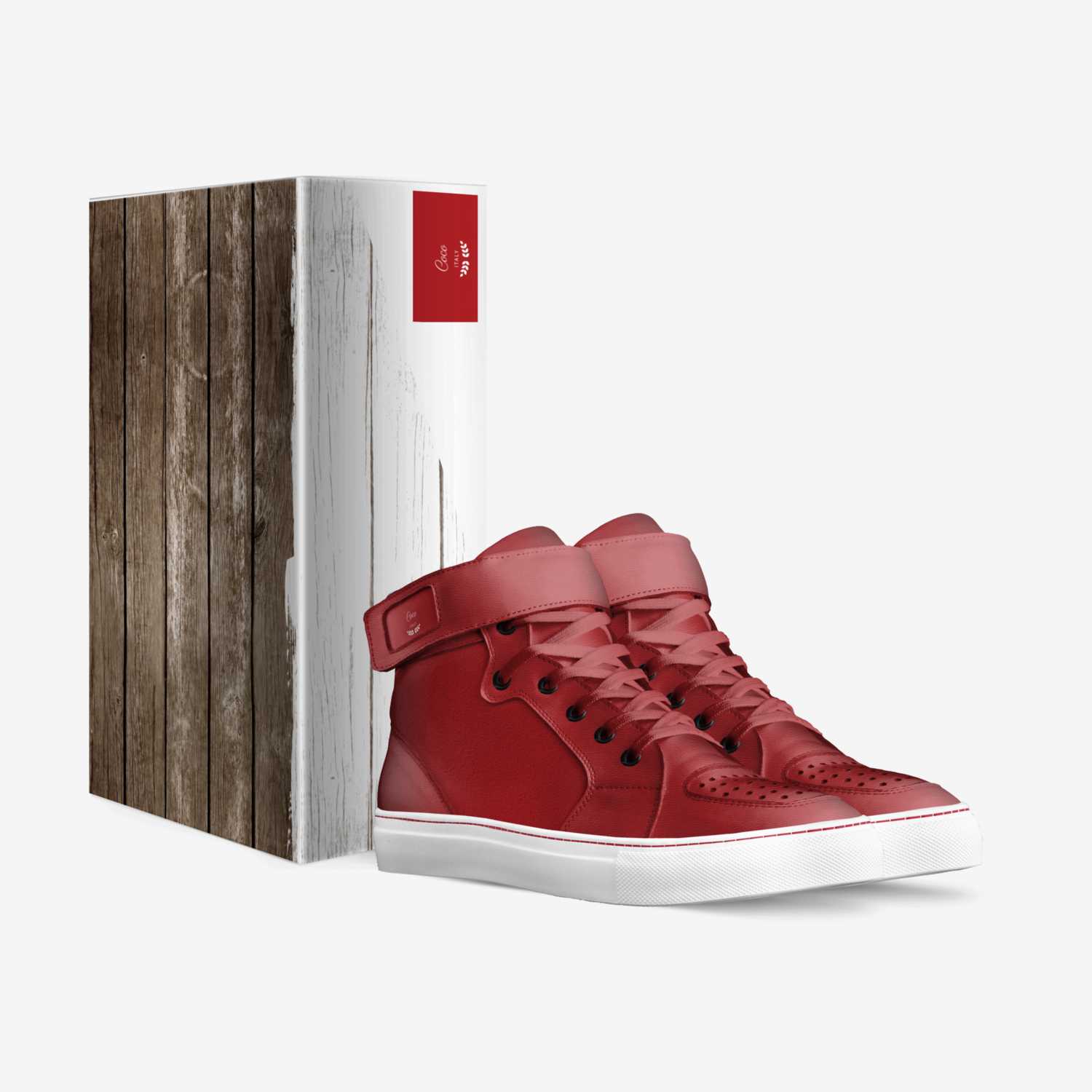 Coco custom made in Italy shoes by Sherry Rose | Box view