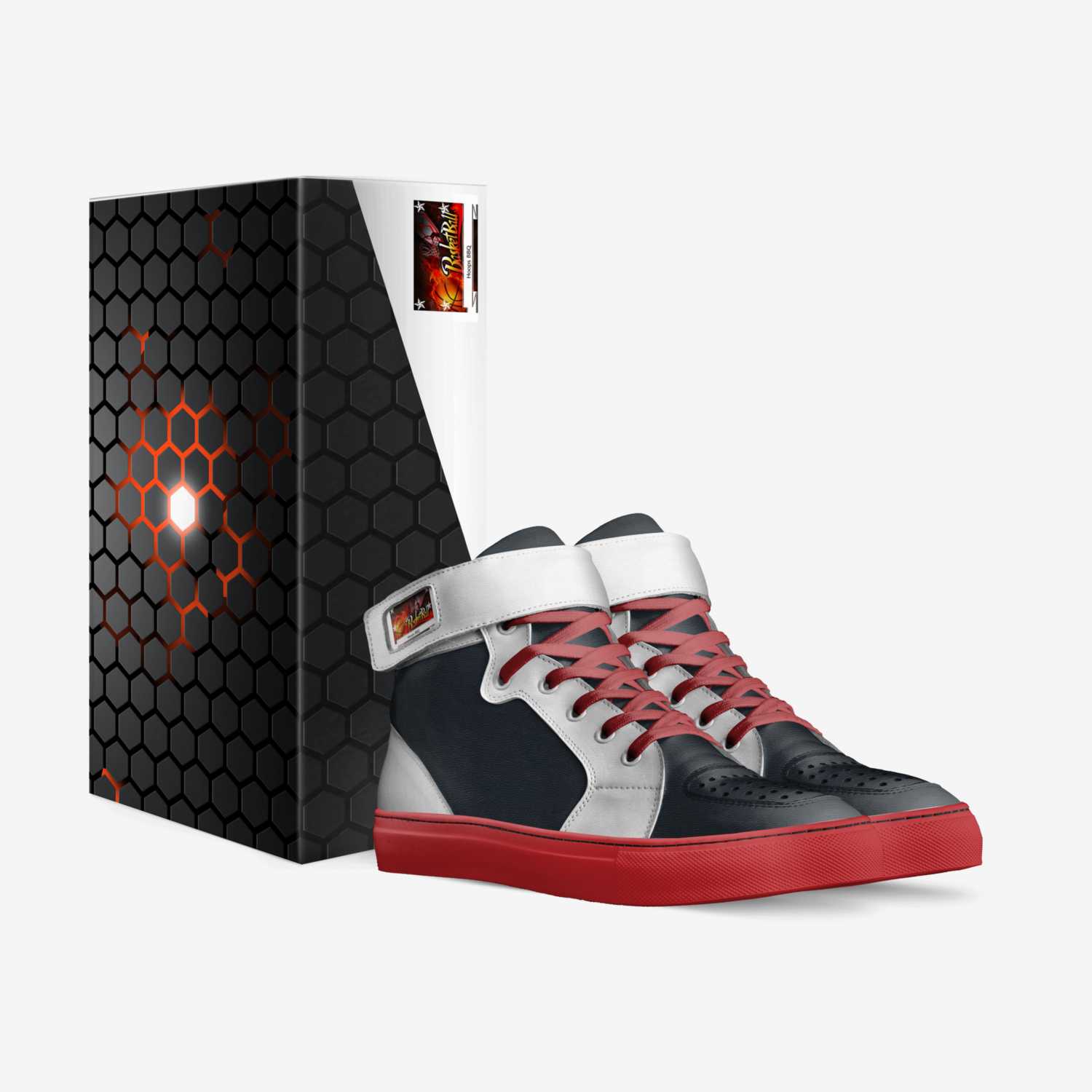 BBQ ballers custom made in Italy shoes by Taylor Fincham | Box view