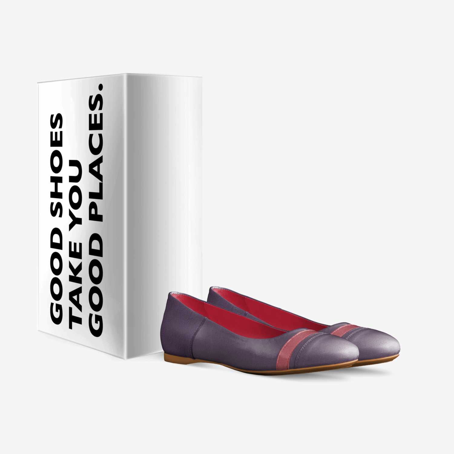 Ms. Au custom made in Italy shoes by Sherry Rose | Box view