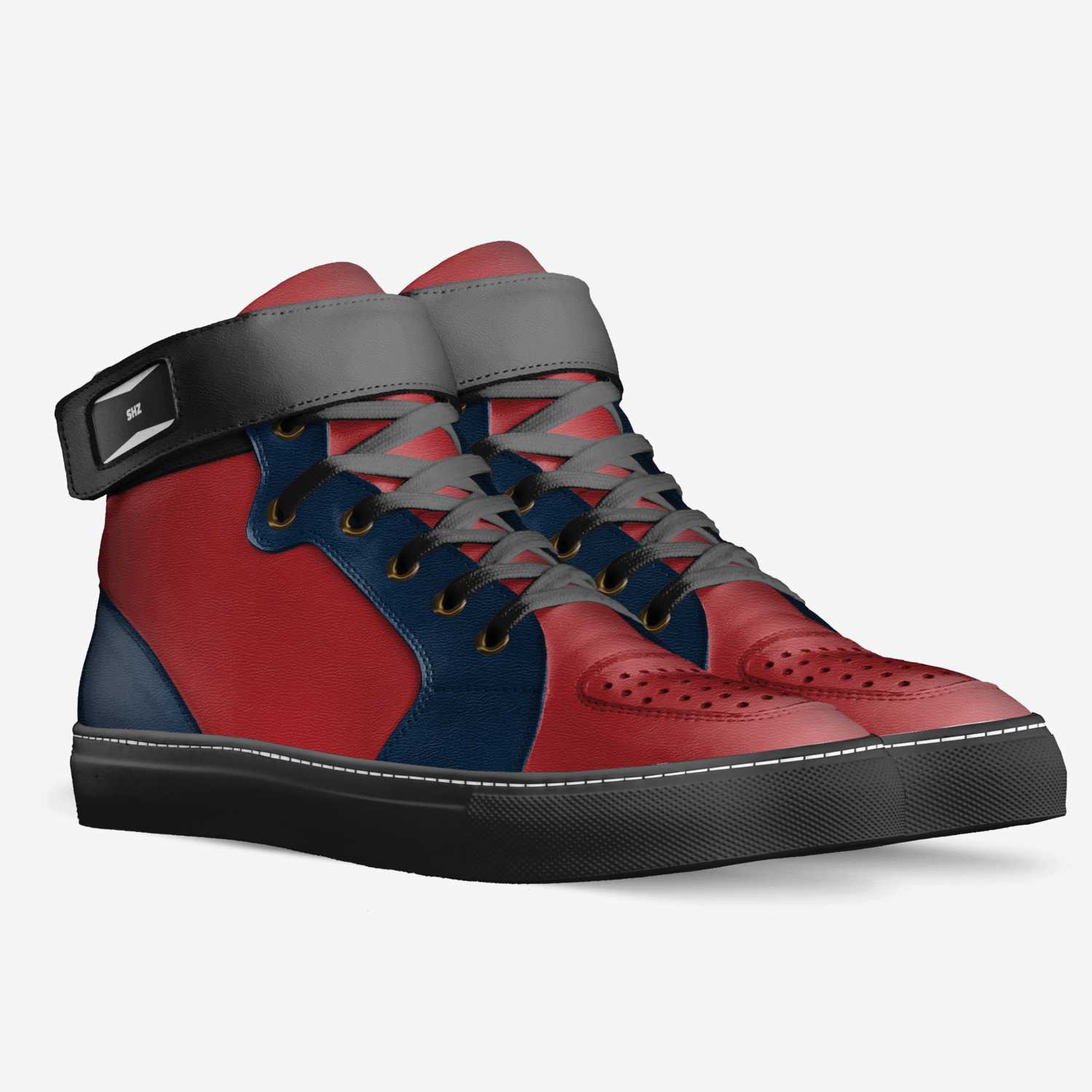 sneakerheadz custom made in Italy shoes by Maheeb Bakridi | Double view
