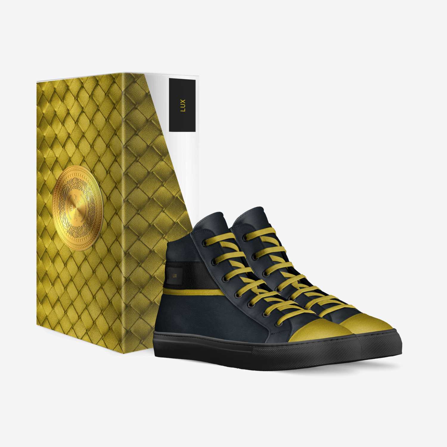 LUX custom made in Italy shoes by Samuel Hoskins | Box view