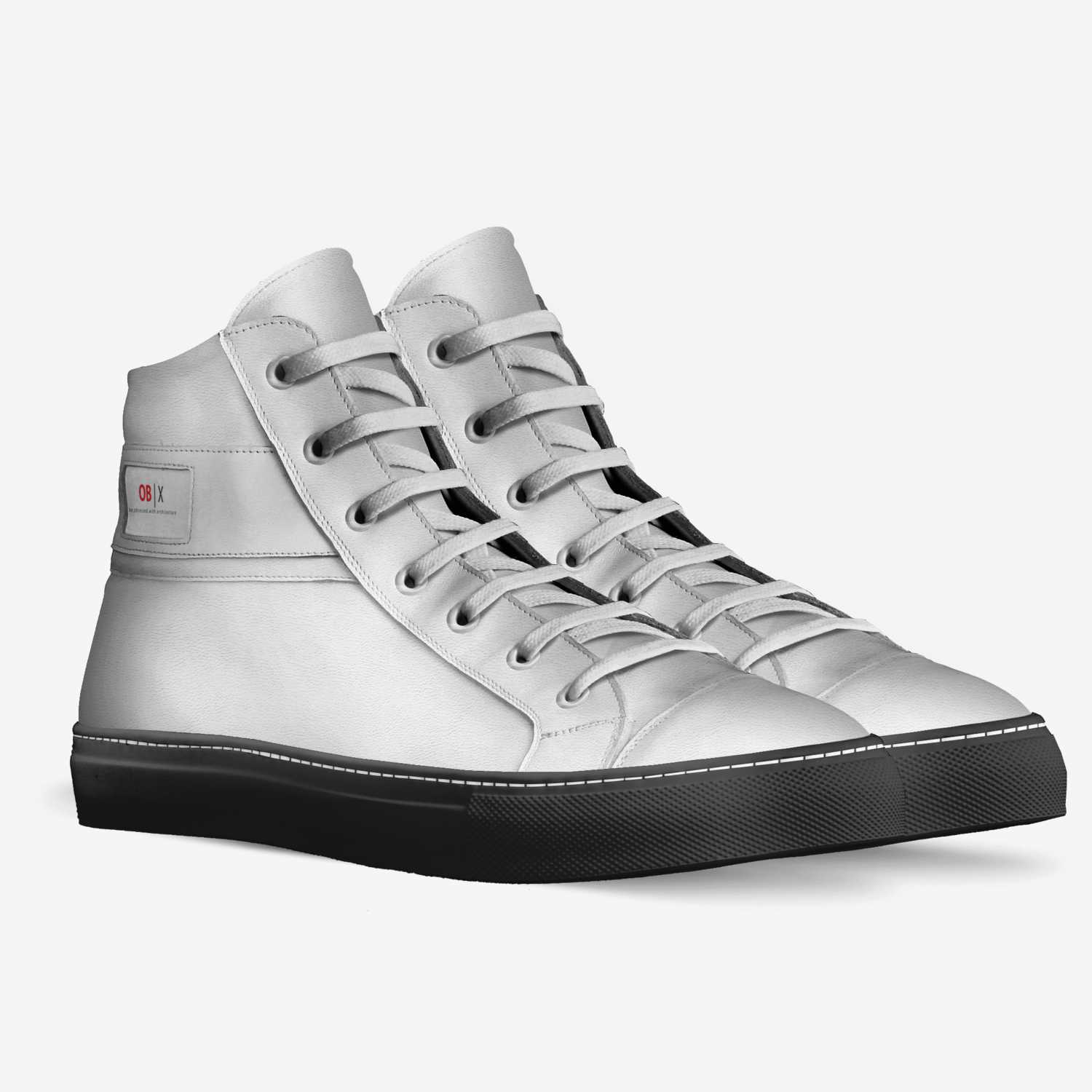 OB | X  custom made in Italy shoes by Oscar Hernandez Acosta | Double view