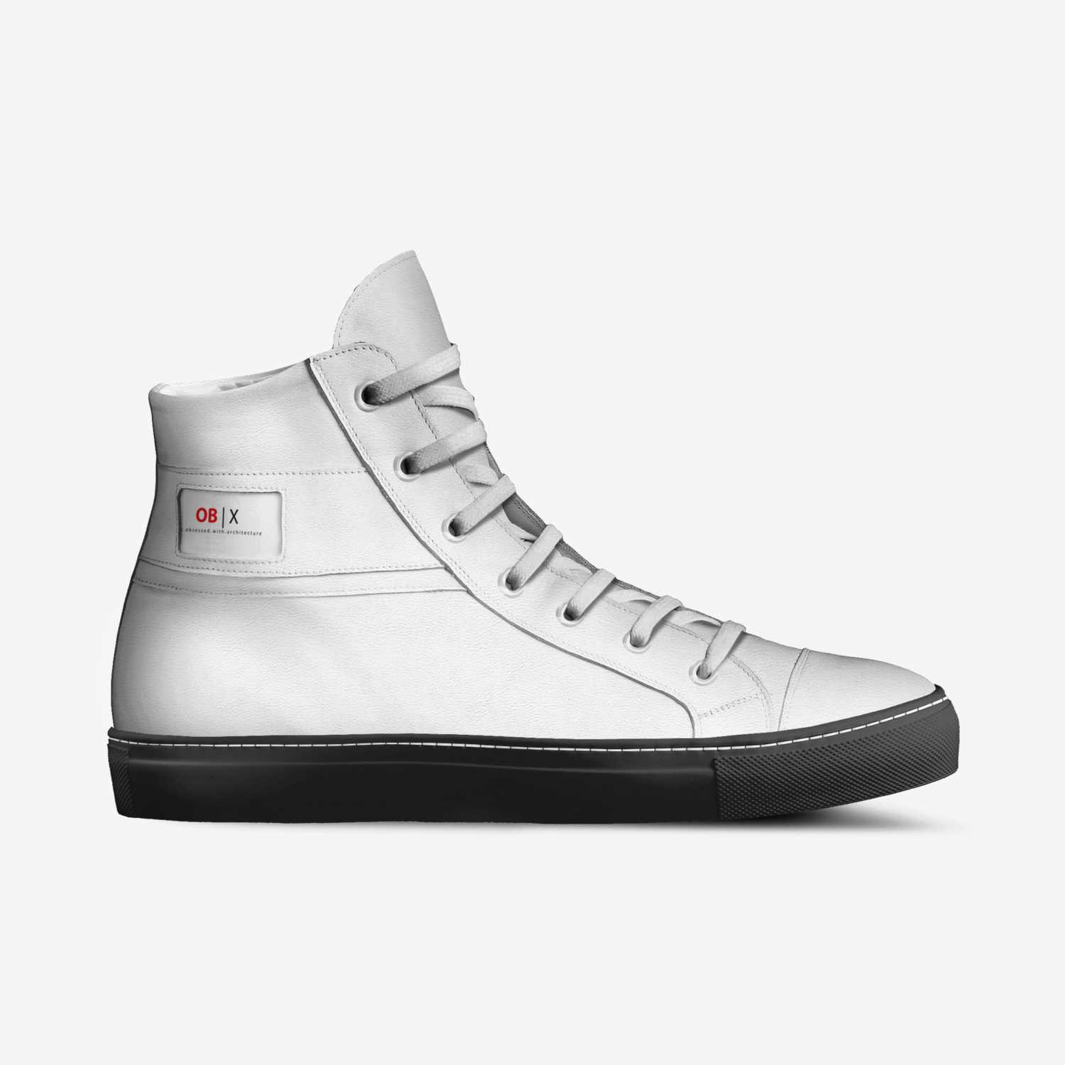 OB | X  custom made in Italy shoes by Oscar Hernandez Acosta | Side view
