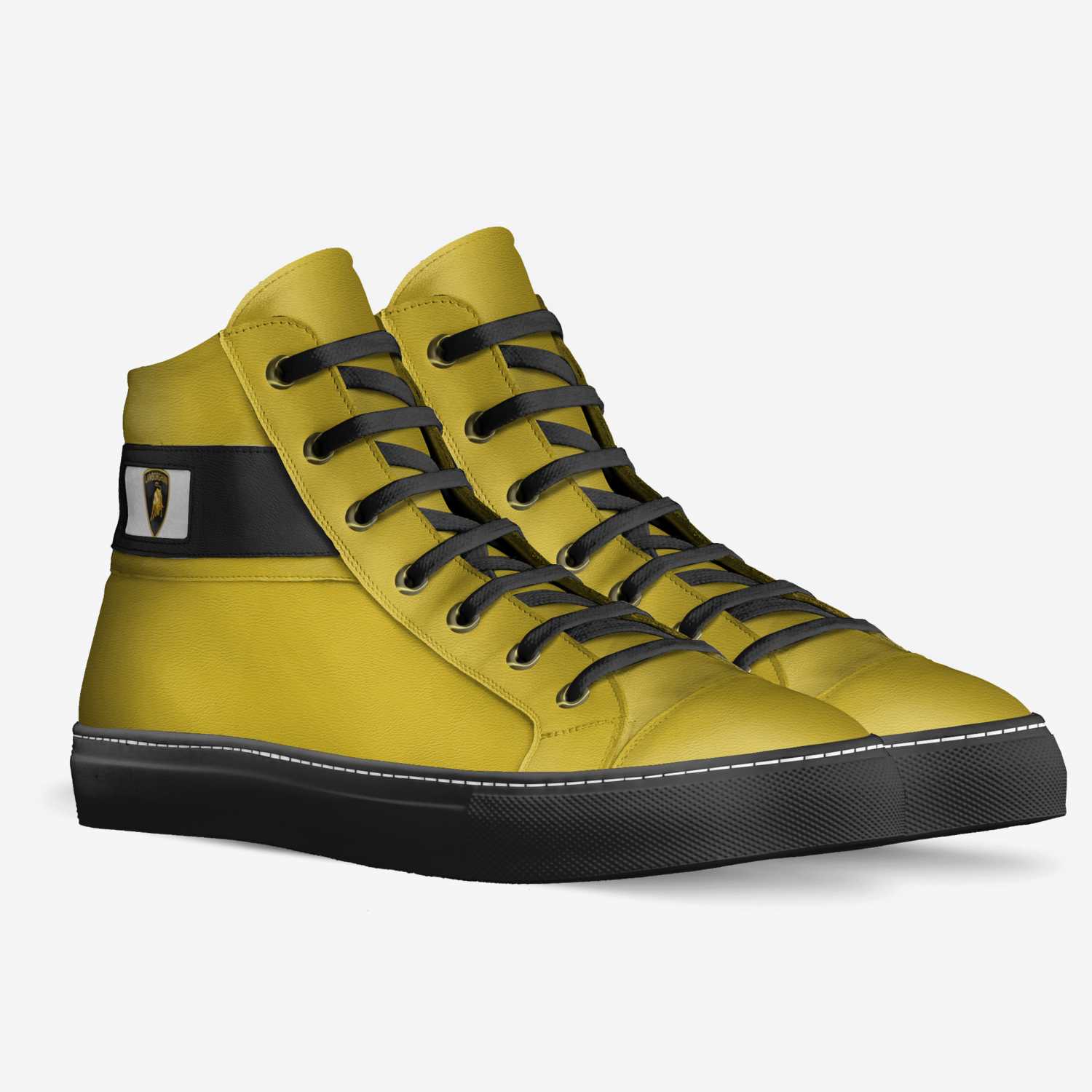 Lambo Boost custom made in Italy shoes by Lucas Saltz | Double view