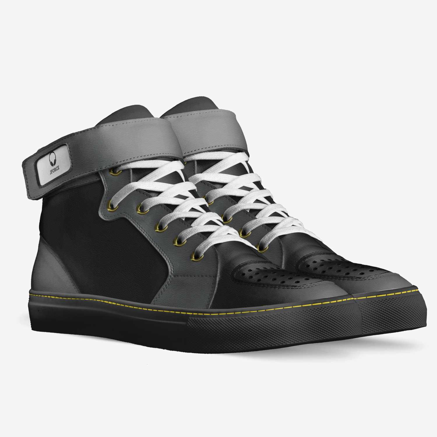 JForce custom made in Italy shoes by Joana Peres | Double view