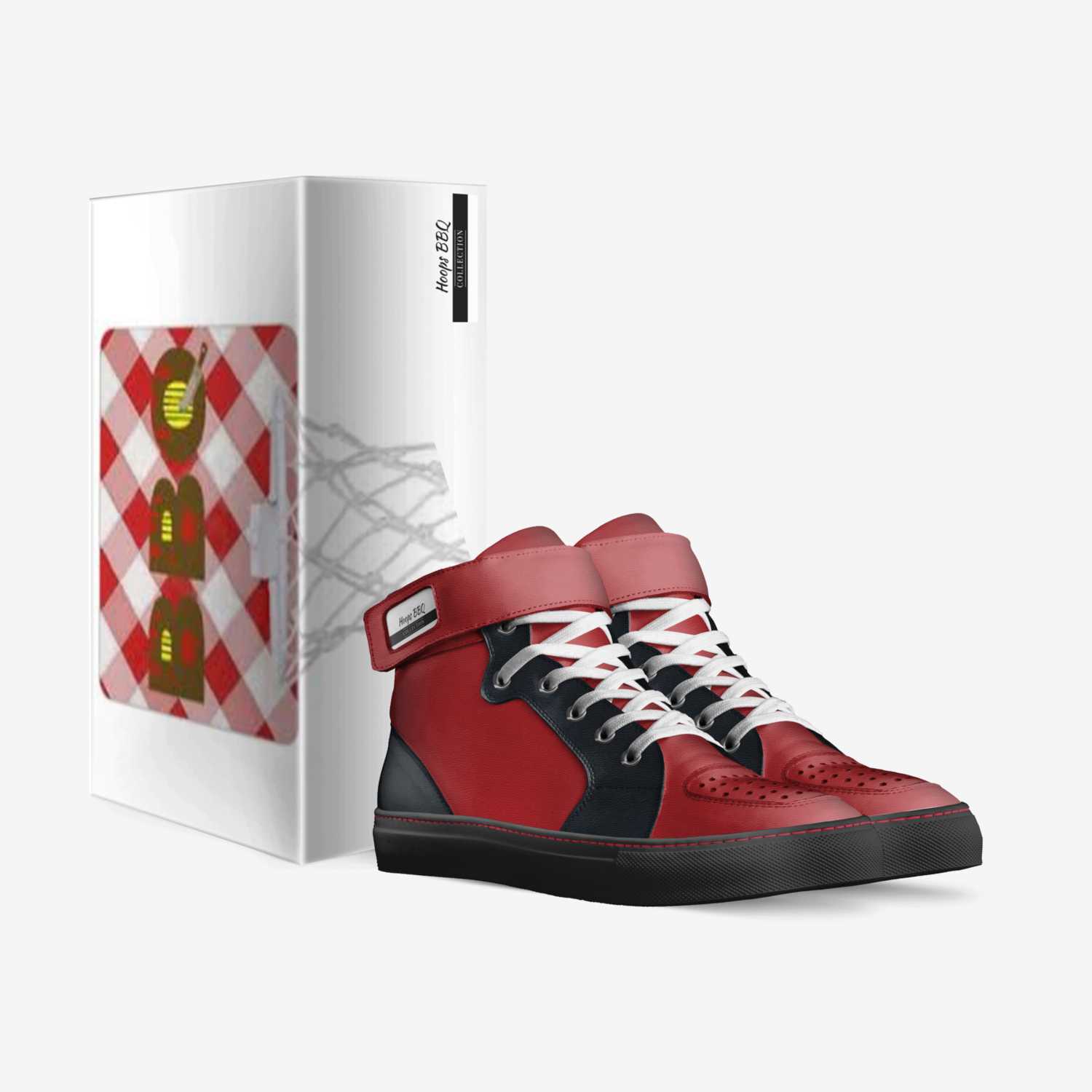 BBQ custom made in Italy shoes by Taylor Fincham | Box view