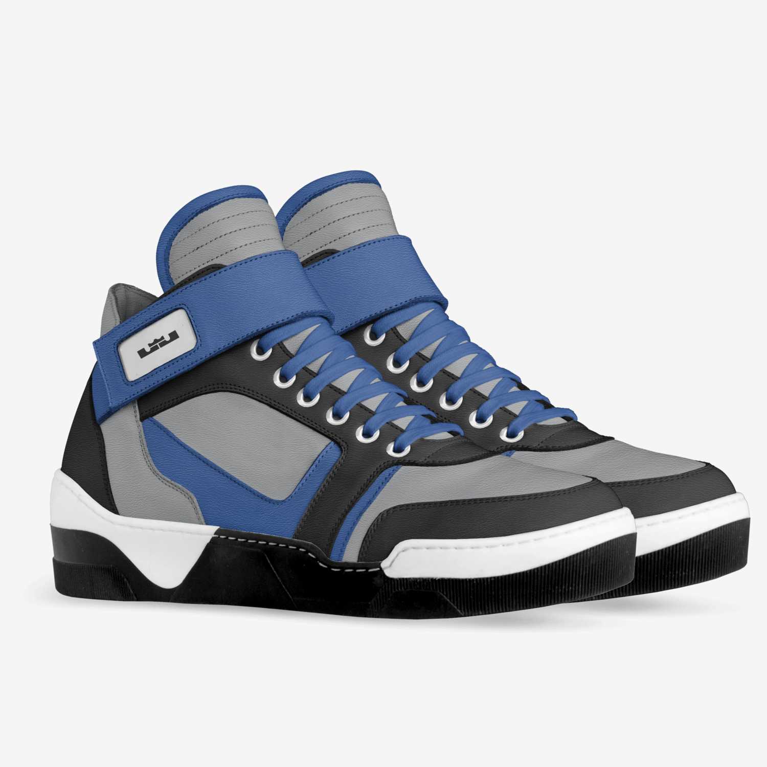 White Mamba 1 custom made in Italy shoes by Dylan Sees | Double view