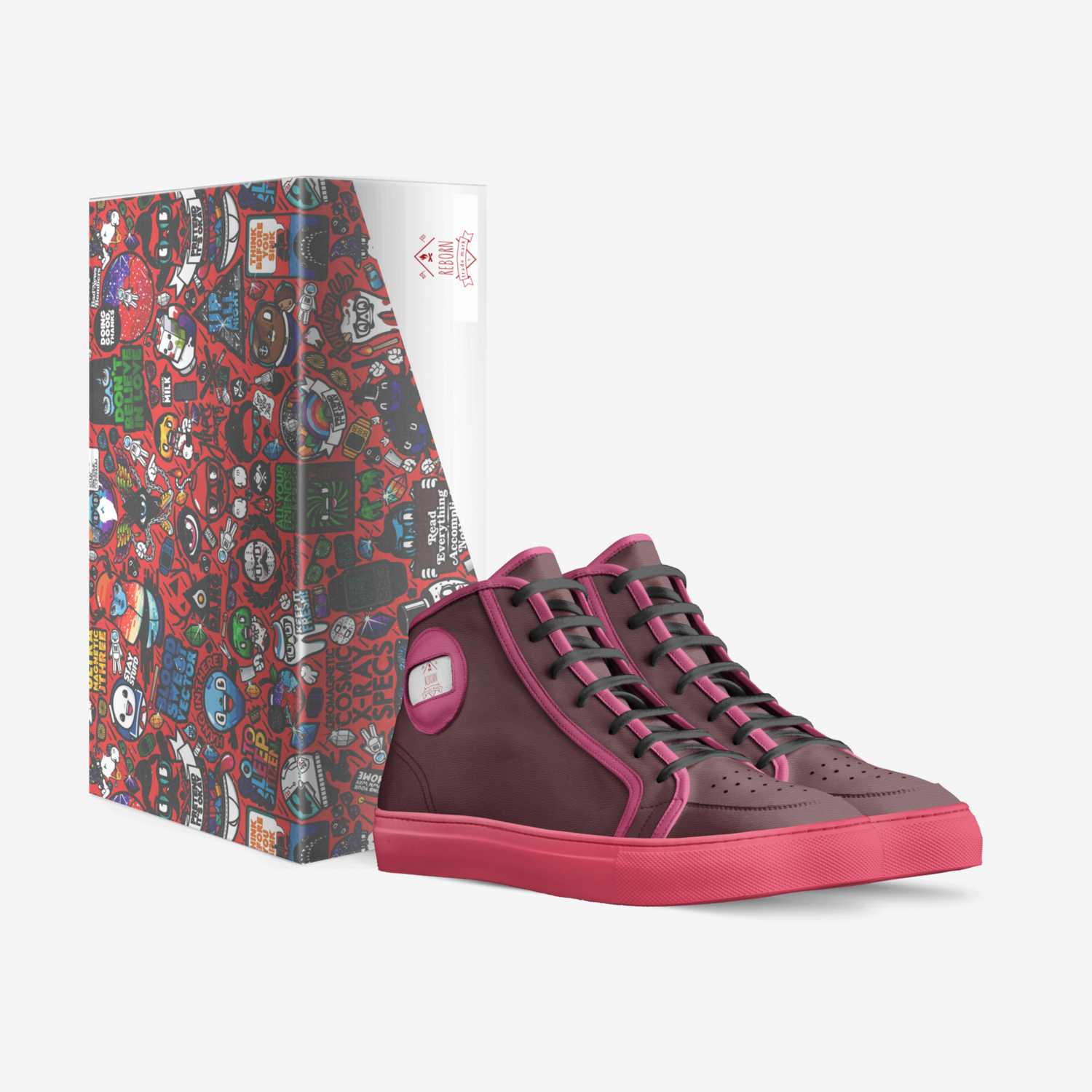 Reborn custom made in Italy shoes by Summer Plyler | Box view