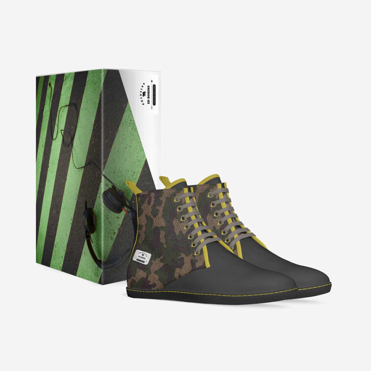 Ed Robins  custom made in Italy shoes by Ed Robins | Box view