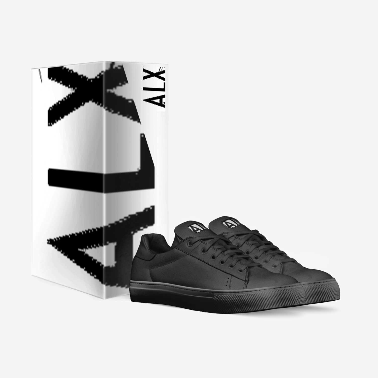 ALX'Blac custom made in Italy shoes by Alexander Bowie | Box view