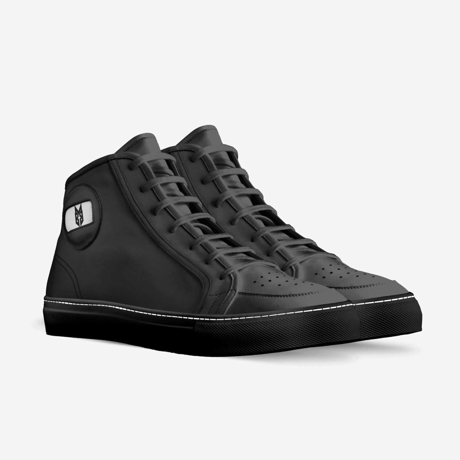 Drop Kicks custom made in Italy shoes by Mrbaileybaby Wins | Double view