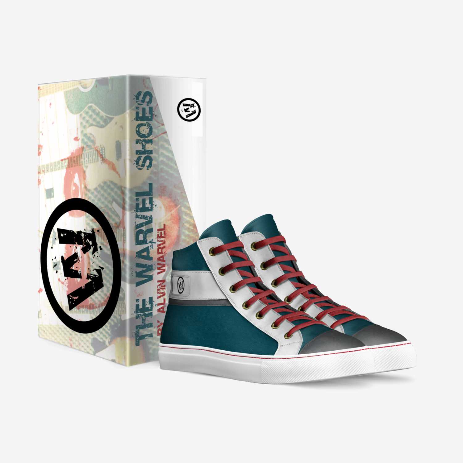 los alvins custom made in Italy shoes by Alvin Warvel | Box view