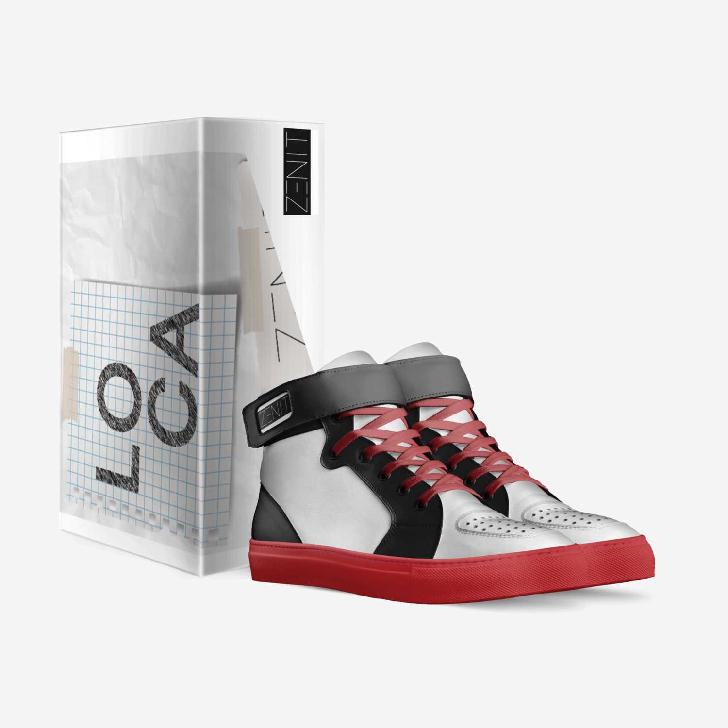 zenit custom made in Italy shoes by Alvin Warvel | Box view