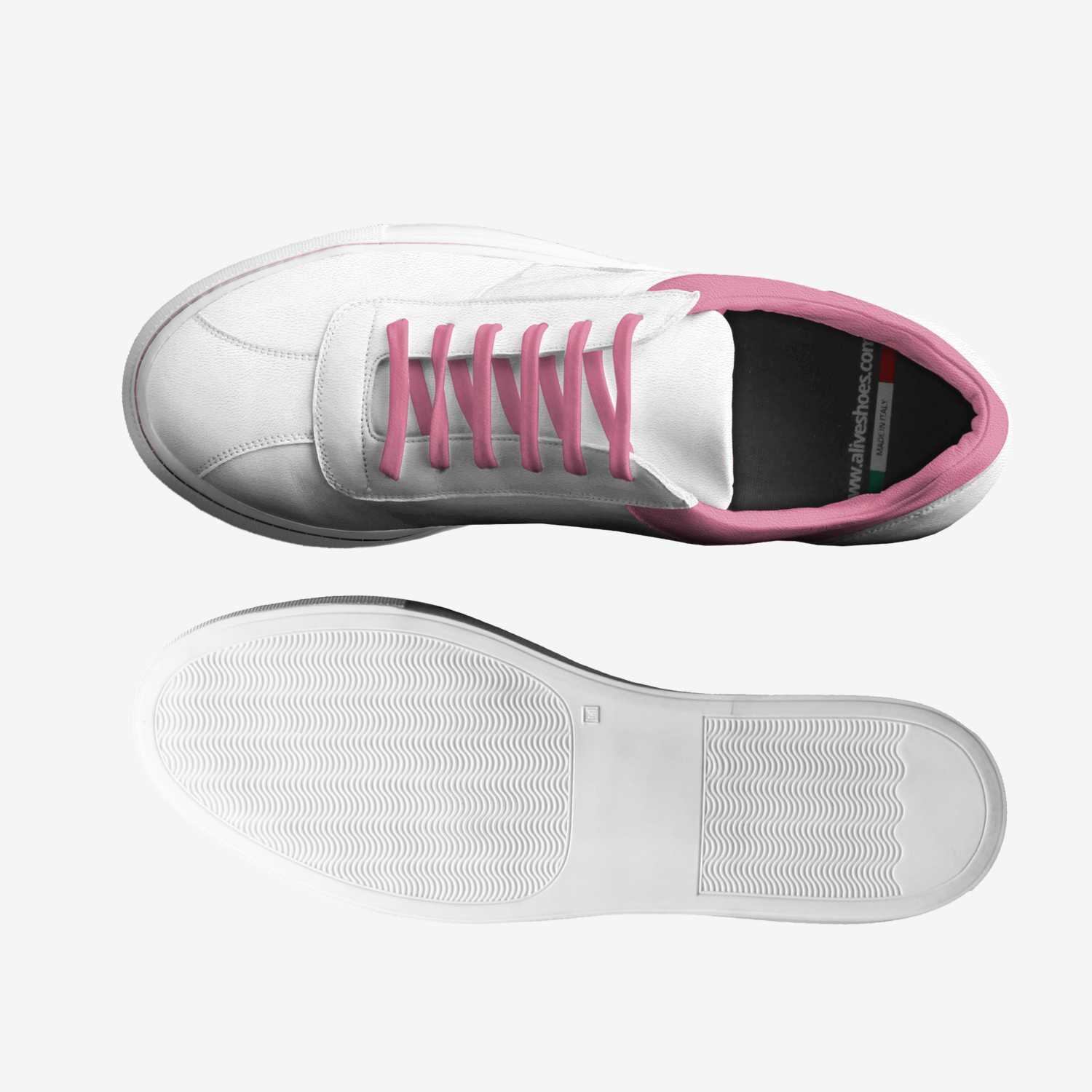 YJY custom made in Italy shoes by Caroline Yu | Top view