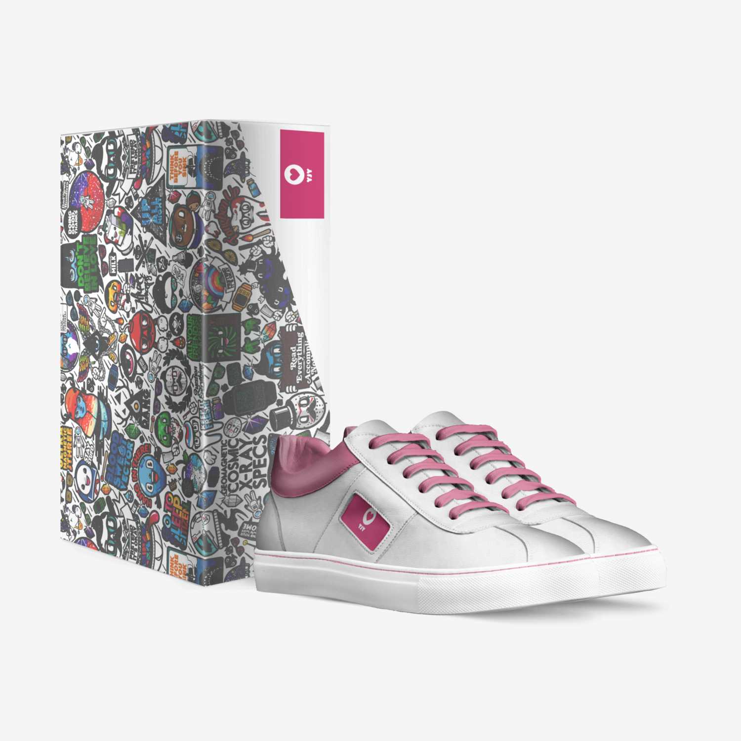 YJY custom made in Italy shoes by Caroline Yu | Box view