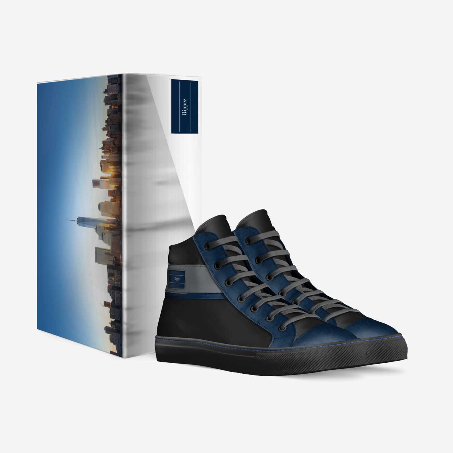 Rippez custom made in Italy shoes by Fun Shoe | Box view
