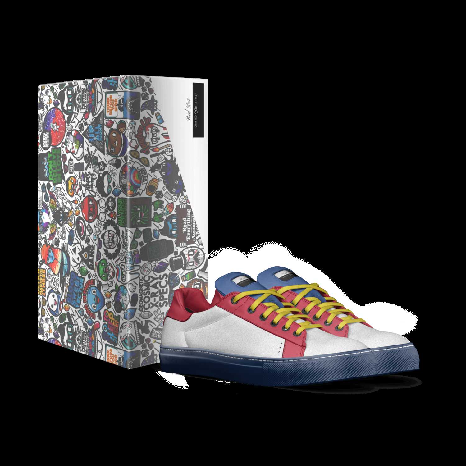 Red dot tennis shoes store