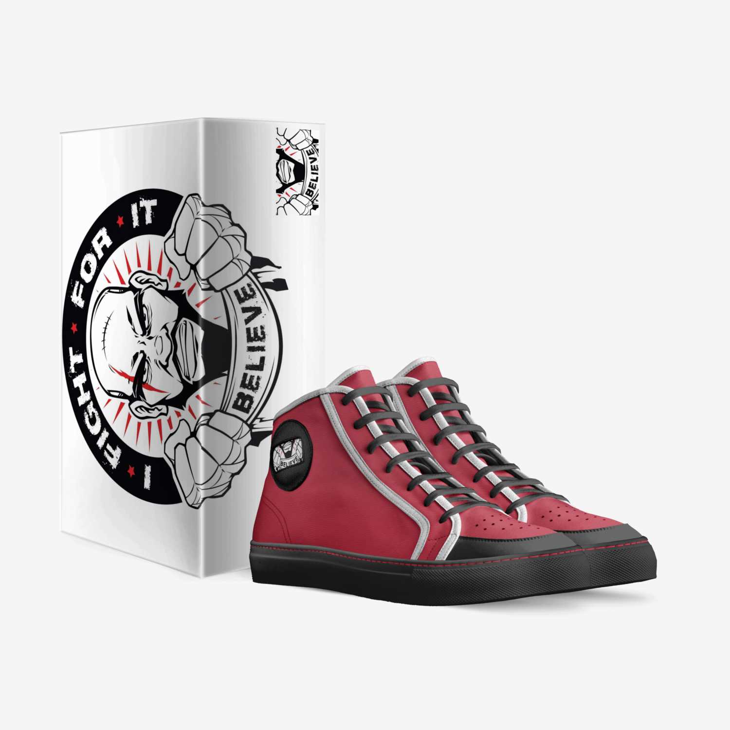THE FIGHT custom made in Italy shoes by Luther Smith | Box view