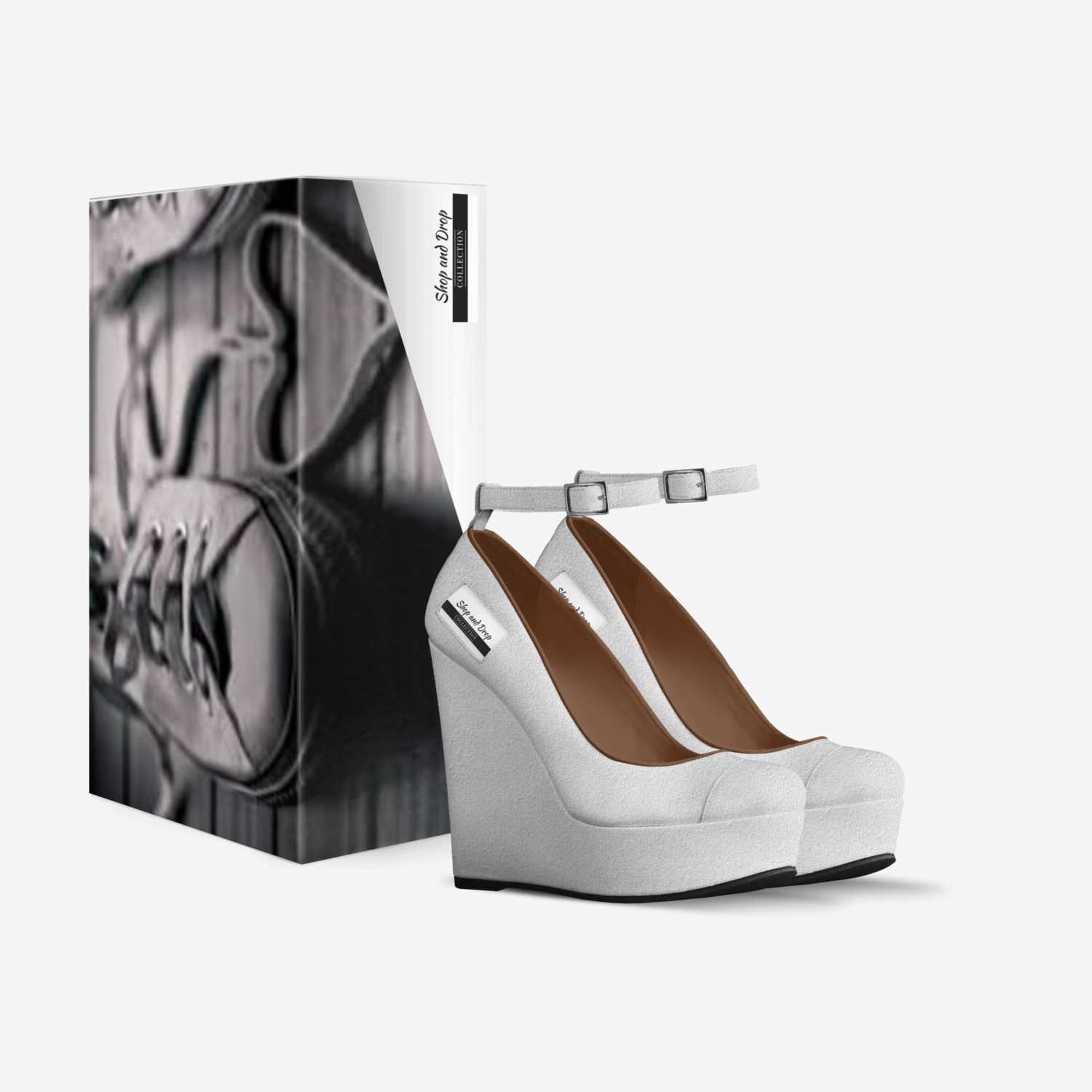 heel custom made in Italy shoes by Shopa Sn D Dro[ | Box view