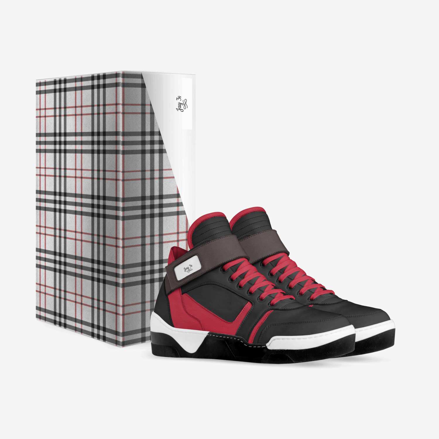 Jay 3s custom made in Italy shoes by James Parham | Box view