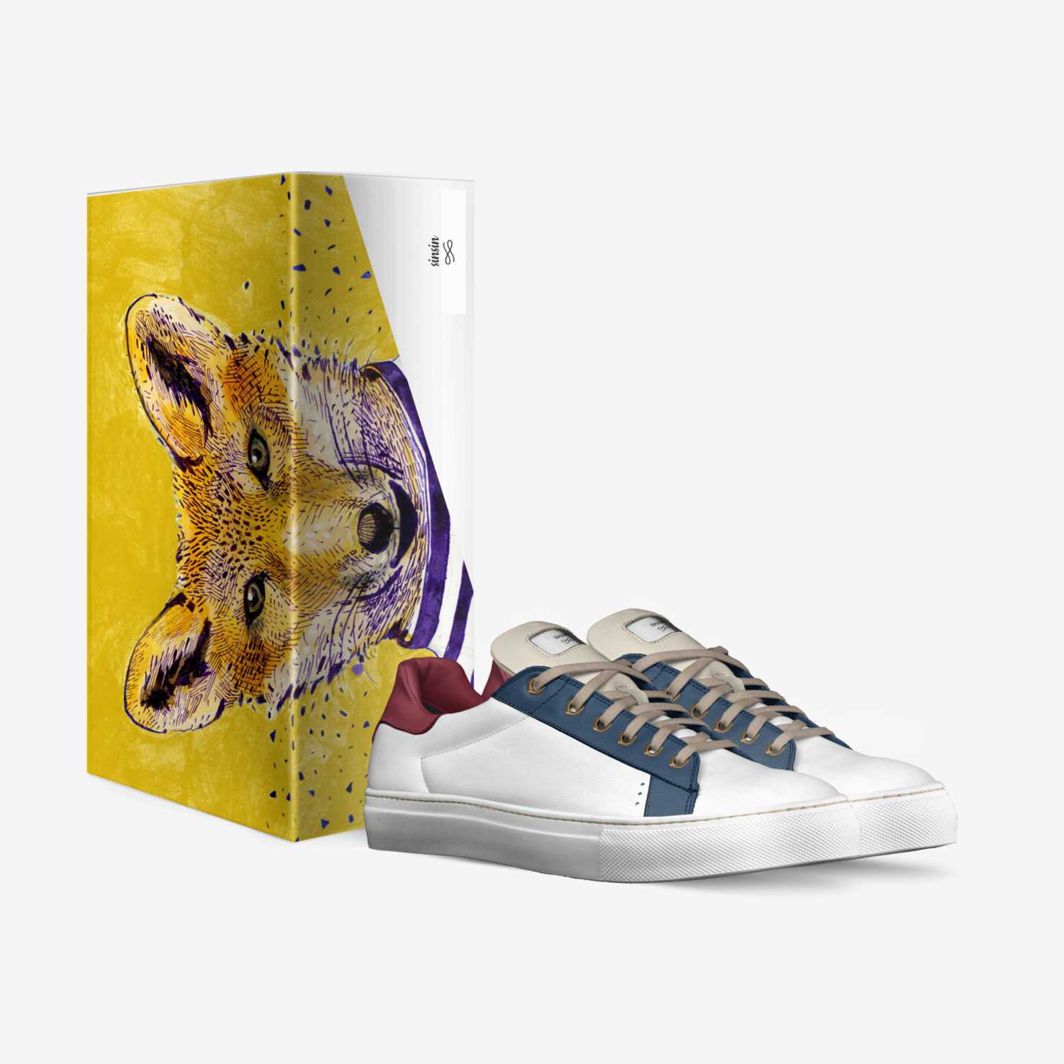 sinsin custom made in Italy shoes by Gizem Yaramış | Box view