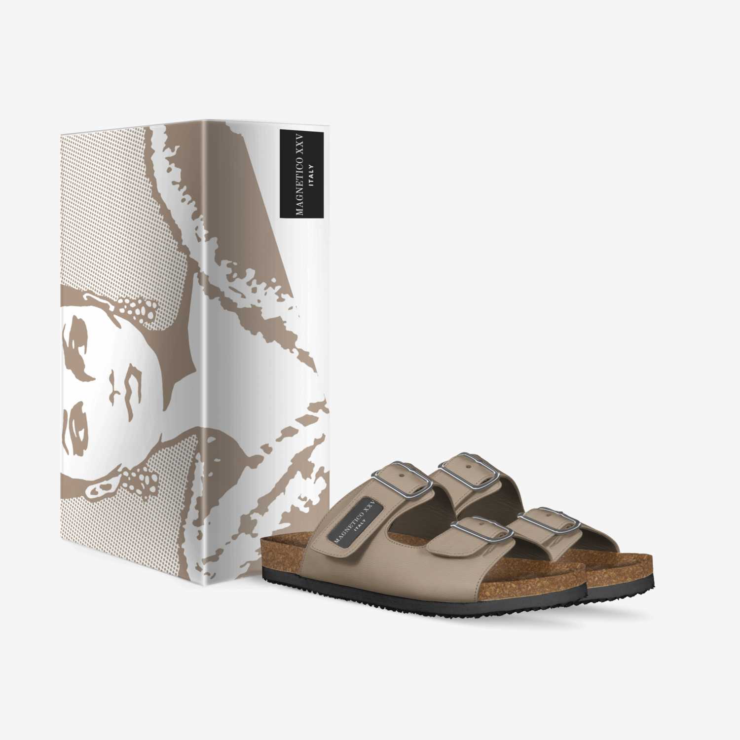 MAGNETICO XXV custom made in Italy shoes by Jesús Sandoval | Box view