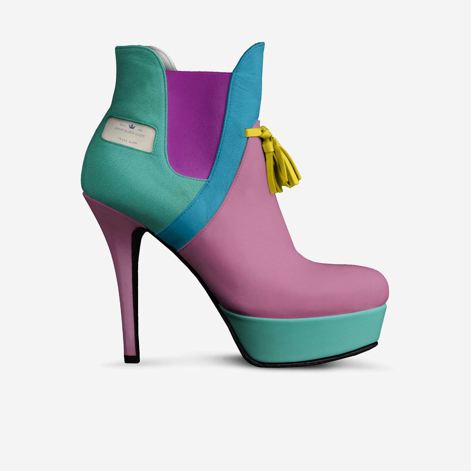RING CARD LADY custom made in Italy shoes by Luther Smith | Side view