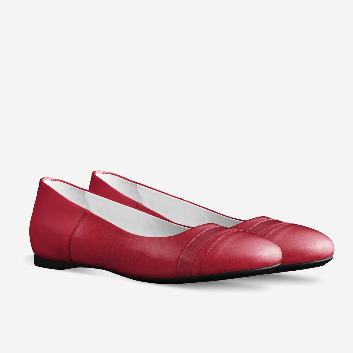 CW Reds custom made in Italy shoes by Terrence Ford | Double view