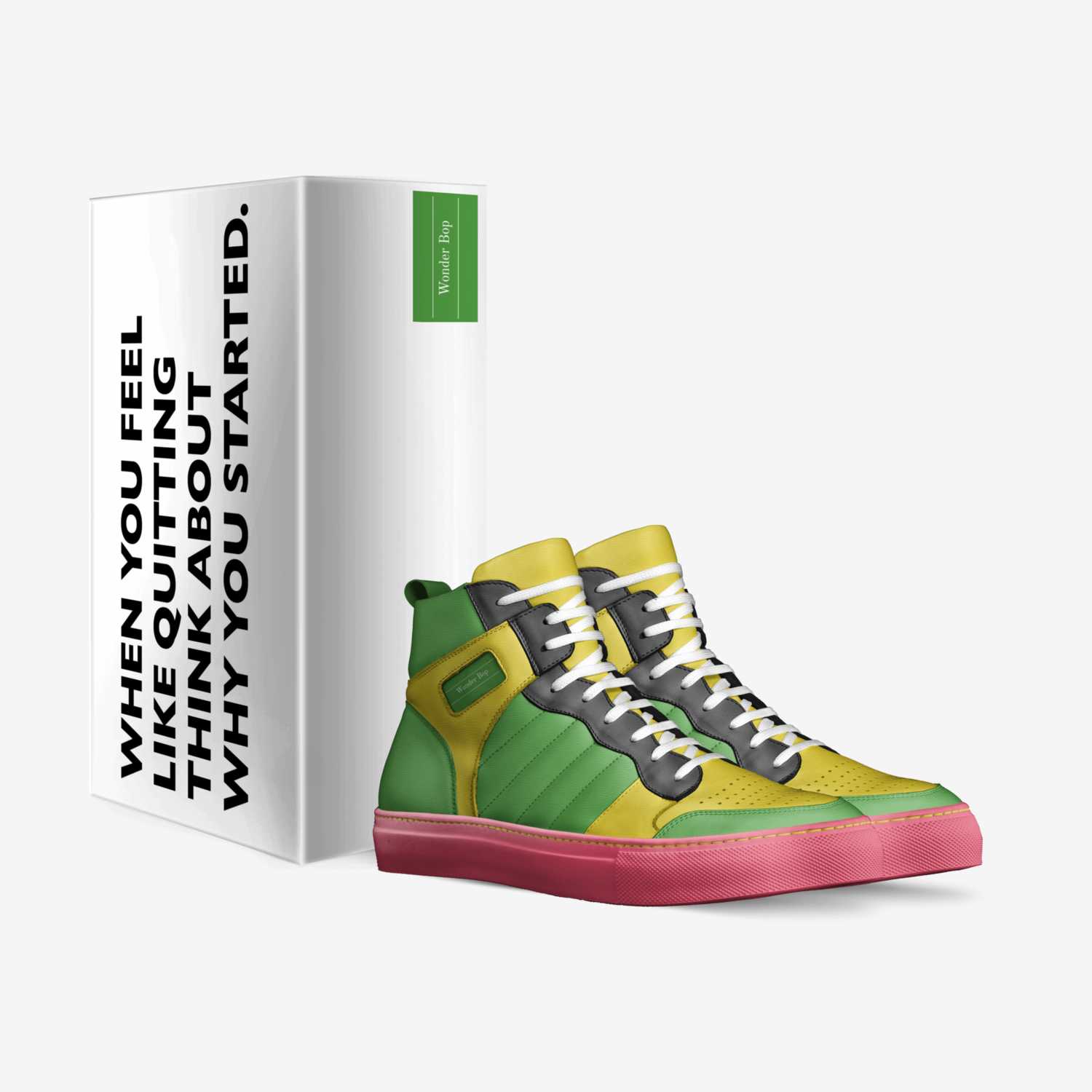 Wonder Bop custom made in Italy shoes by Leo Wellmann | Box view
