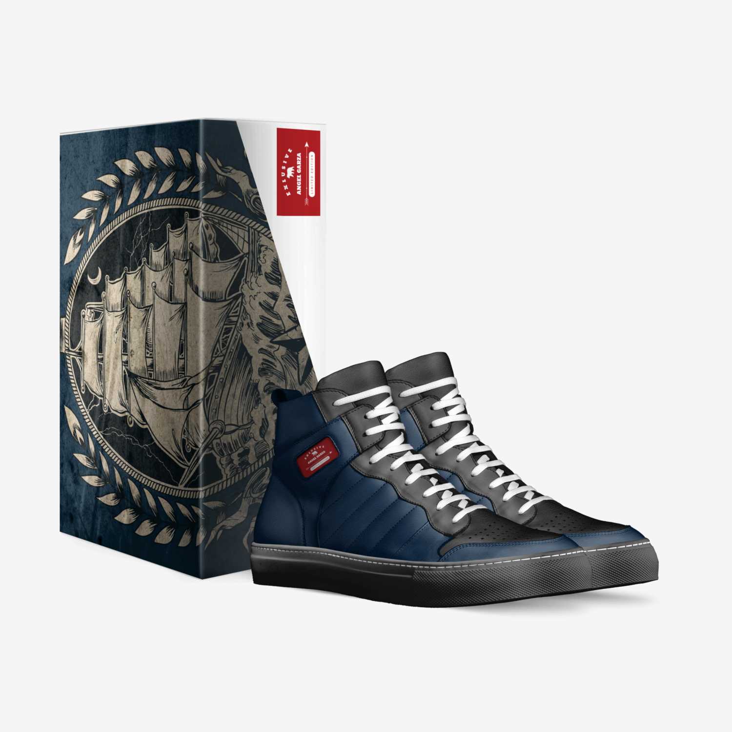 Angel Garza  custom made in Italy shoes by Angel Garza | Box view