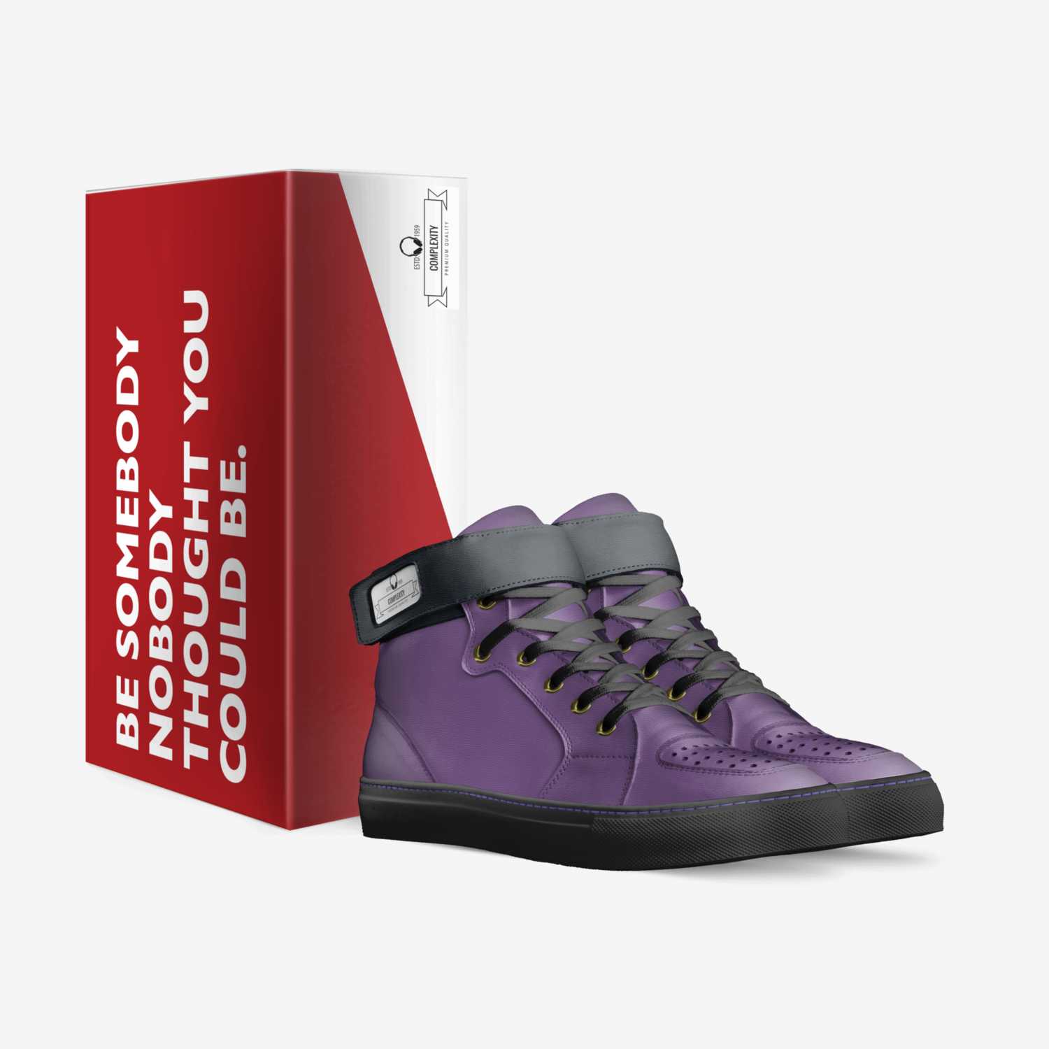 Comlexity custom made in Italy shoes by Caleb Goad | Box view