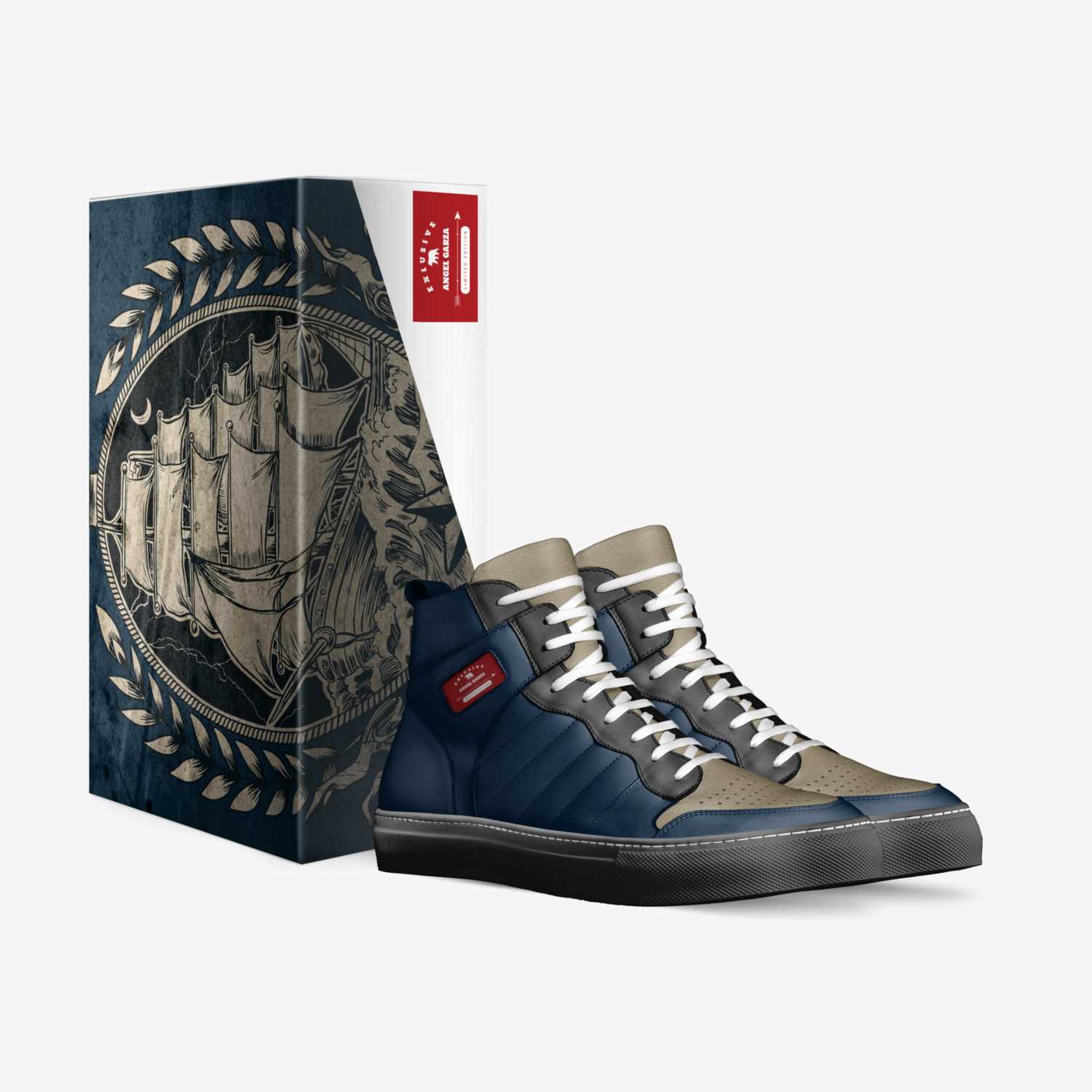 Angel Garza  custom made in Italy shoes by Angel Garza | Box view