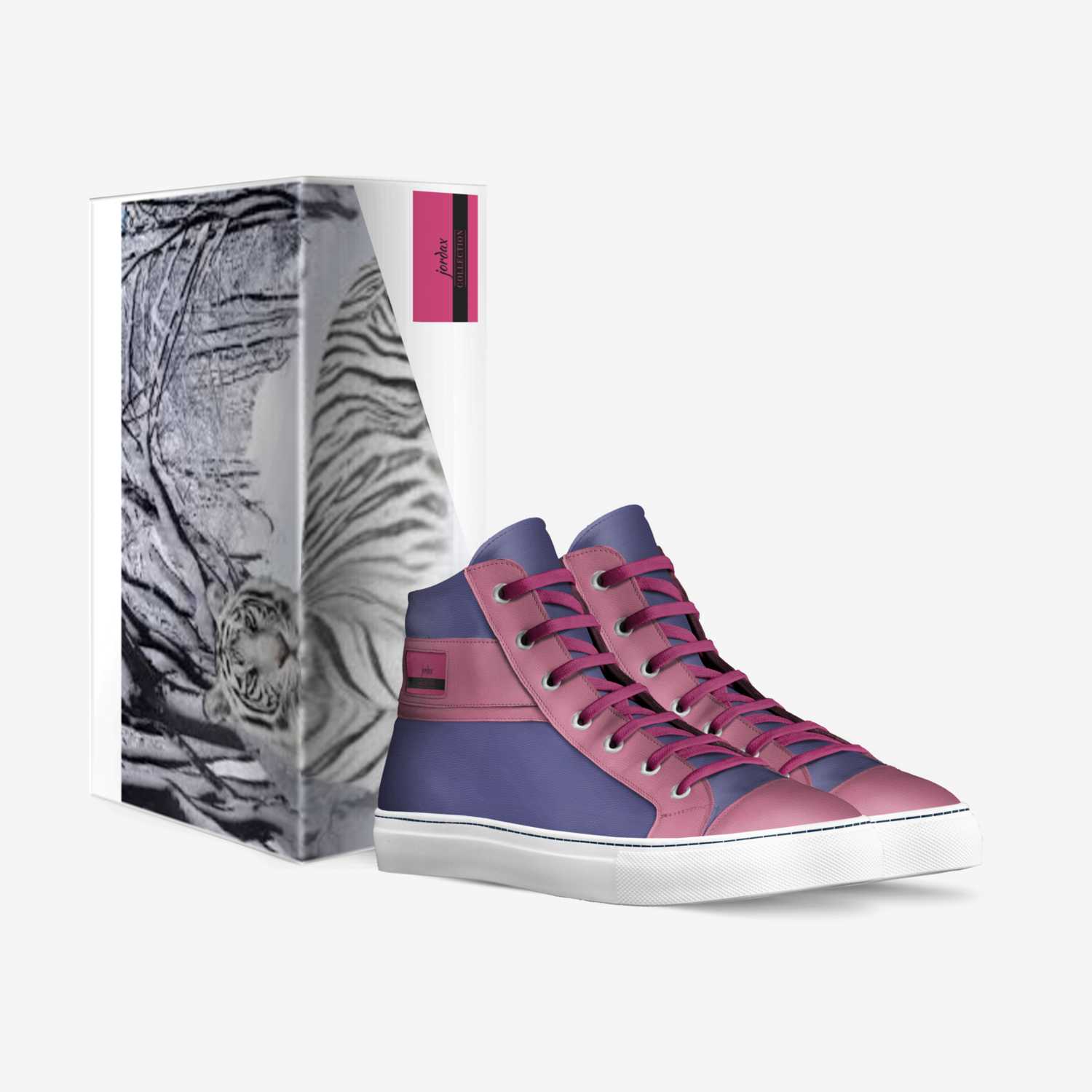 jordax custom made in Italy shoes by Jasmine Benjamin | Box view