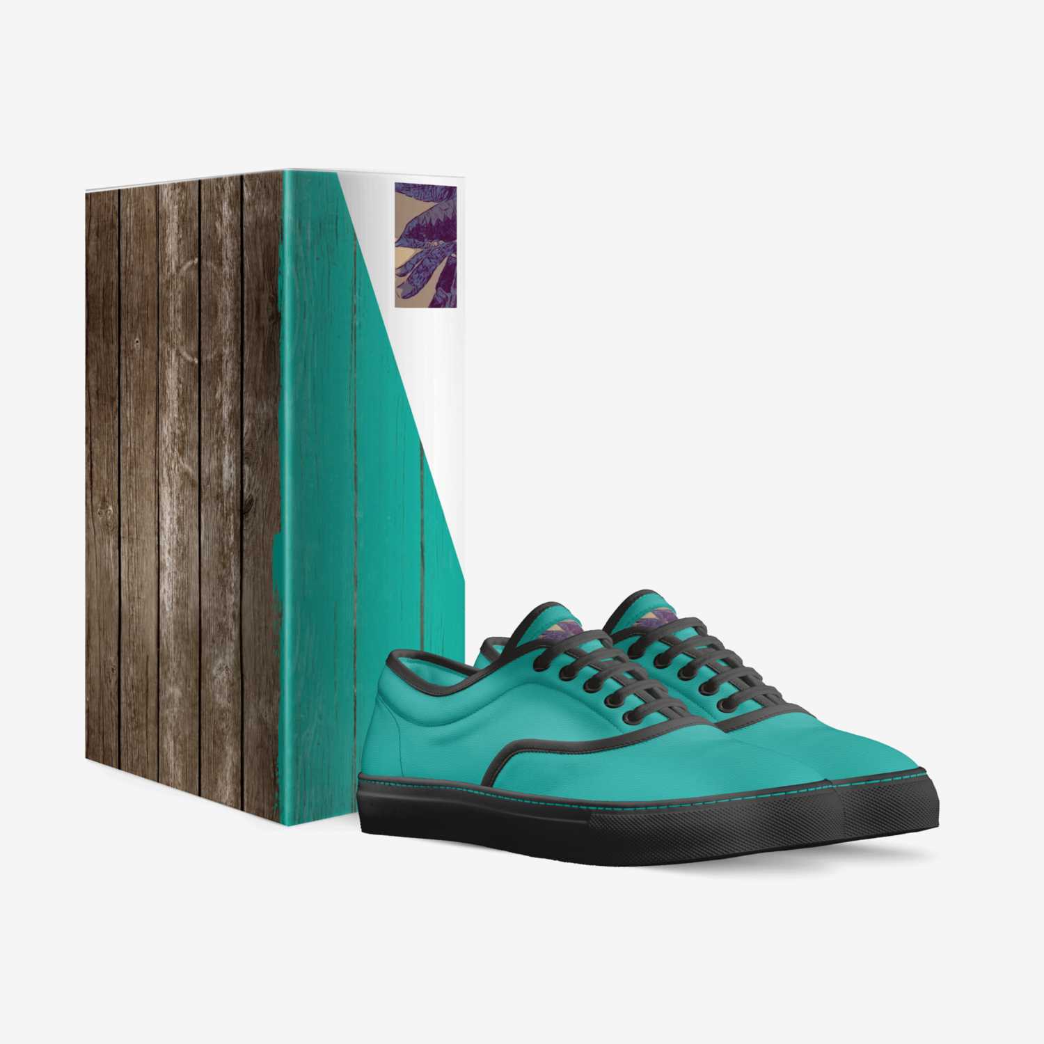 Star custom made in Italy shoes by Saberia Singletary | Box view