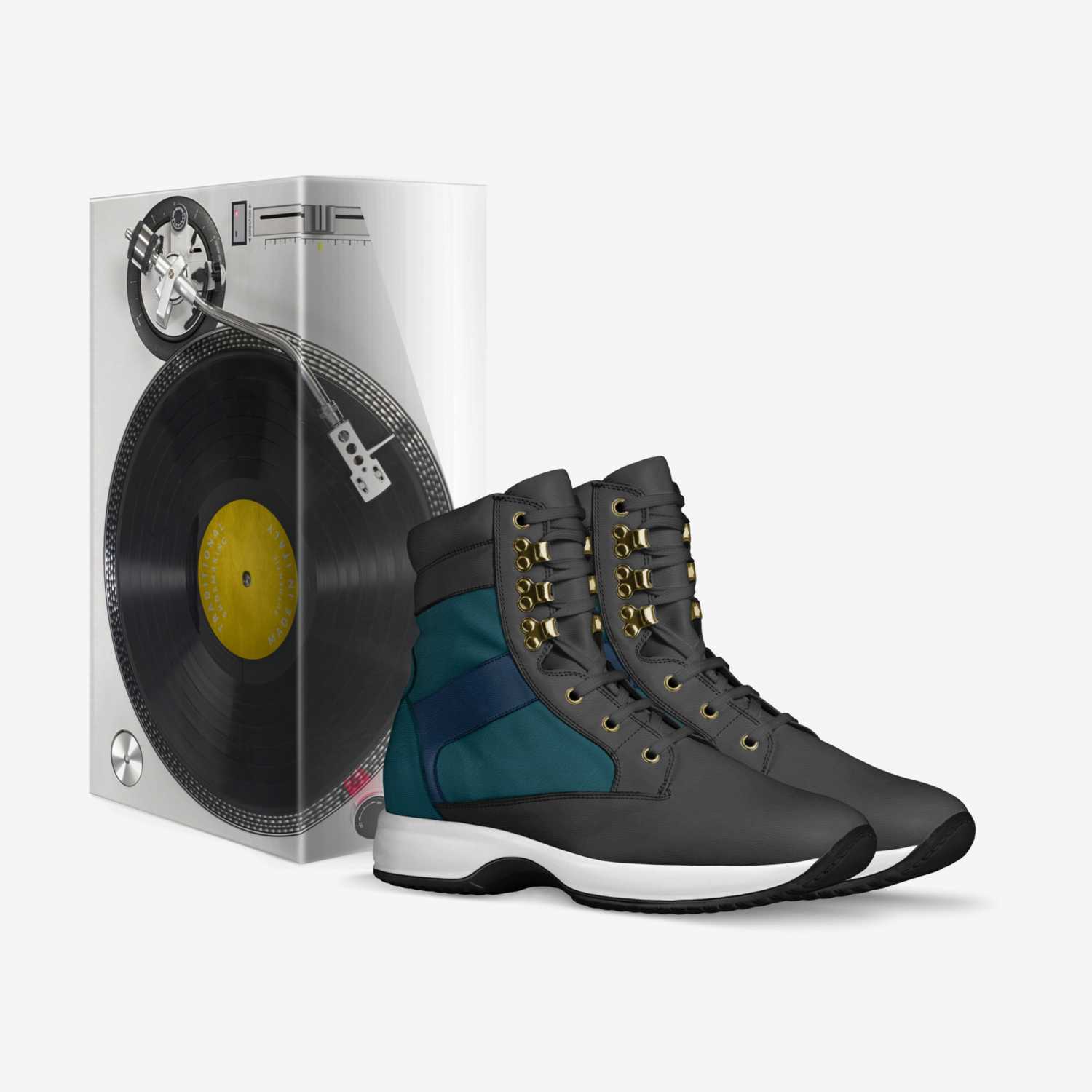 yeoooo custom made in Italy shoes by Zaya Anderson | Box view