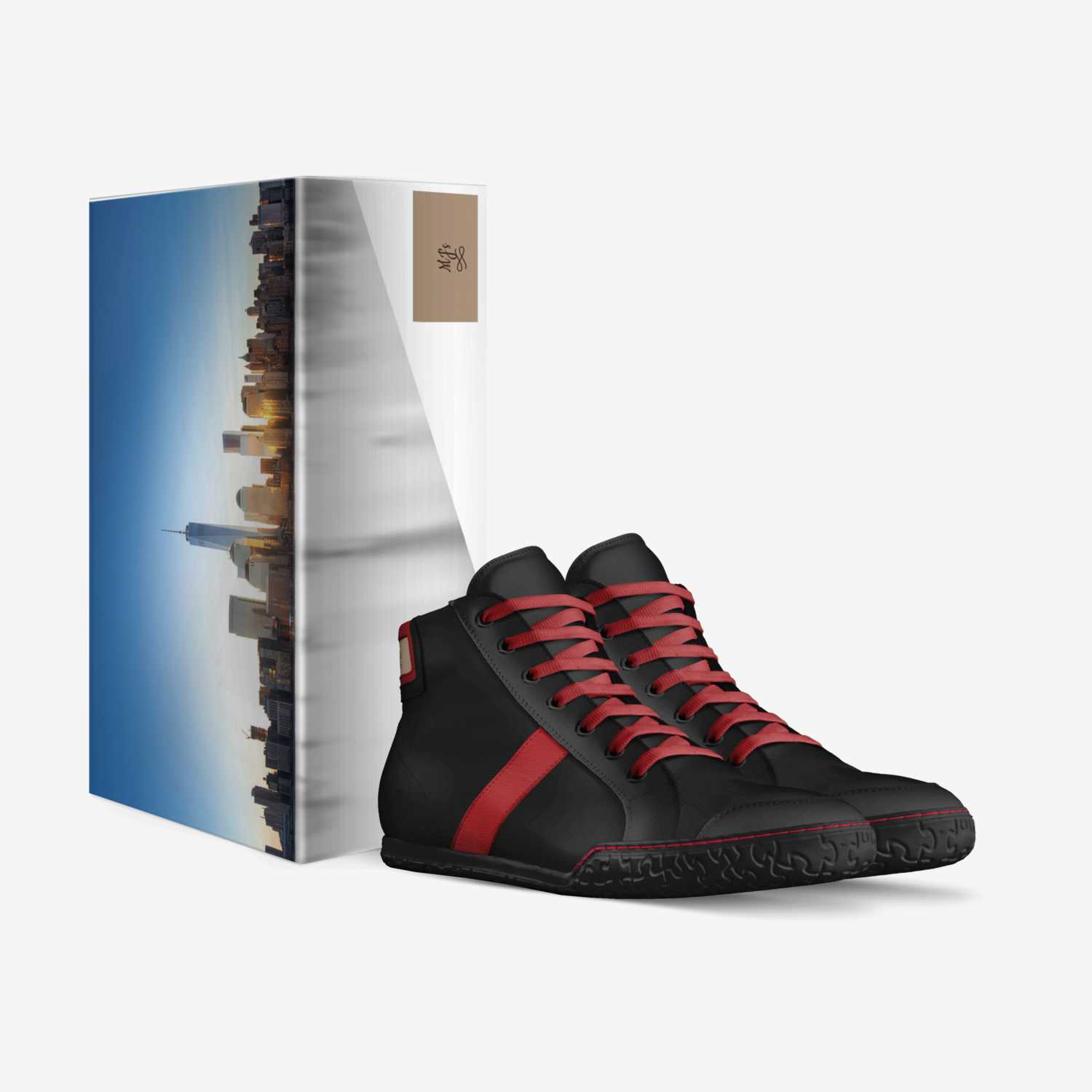 MJ's custom made in Italy shoes by Marcus Jackson | Box view
