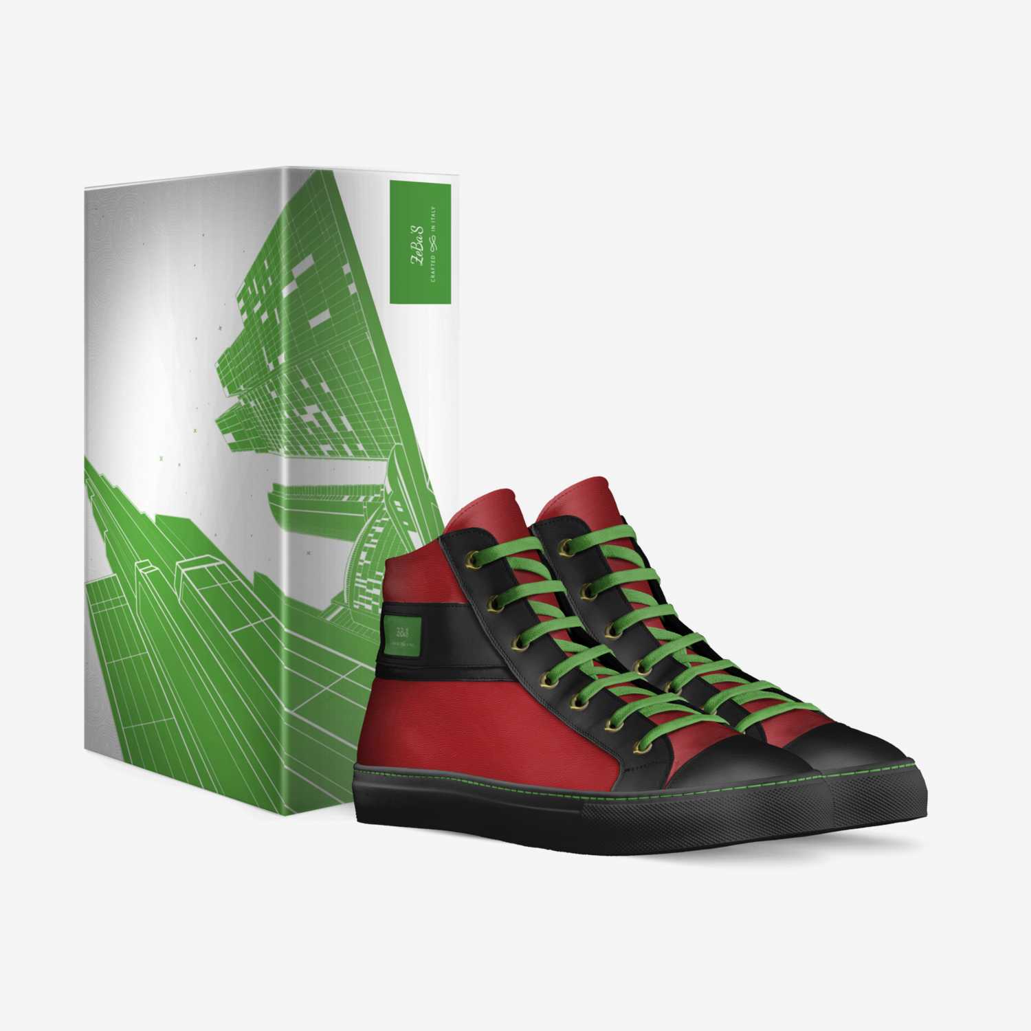 zeba 12s custom made in Italy shoes by Jestalmanaigo | Box view