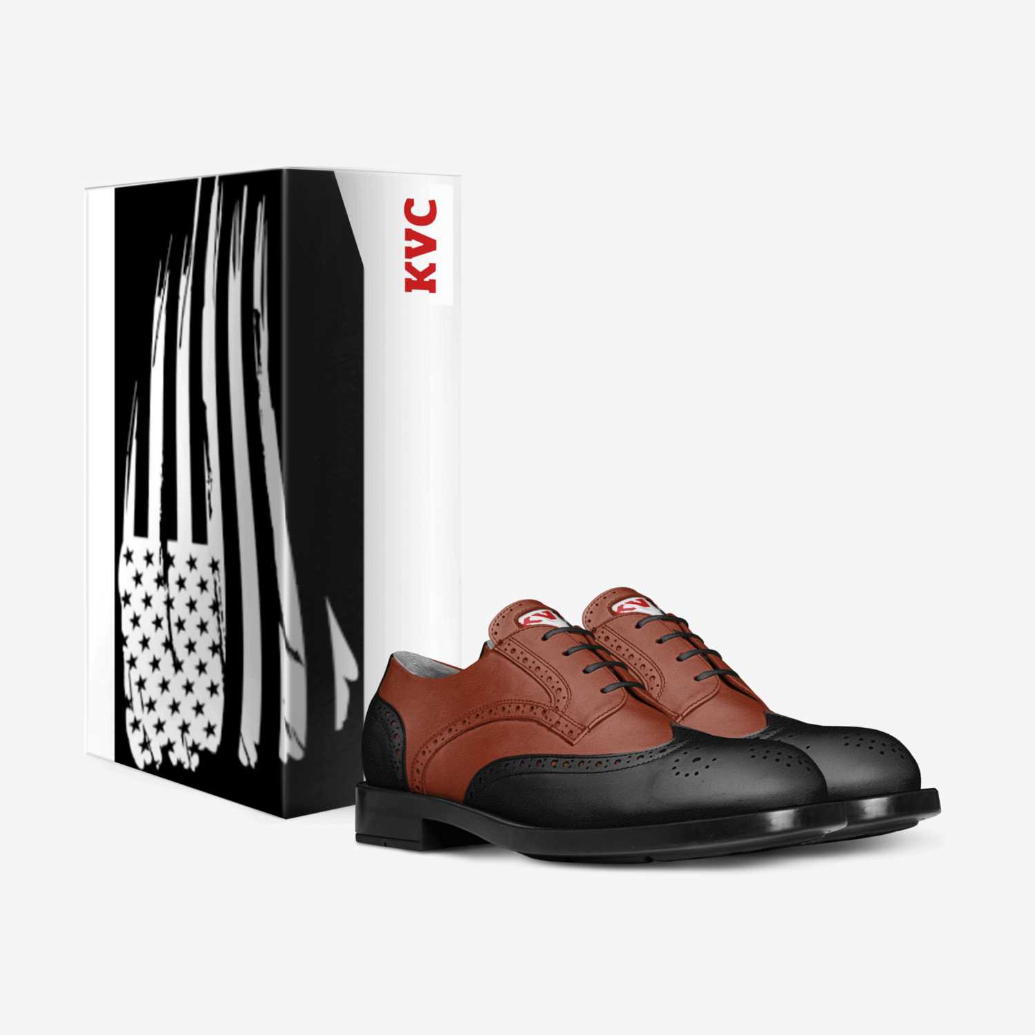 Stretch custom made in Italy shoes by Kolton van Chapman | Box view
