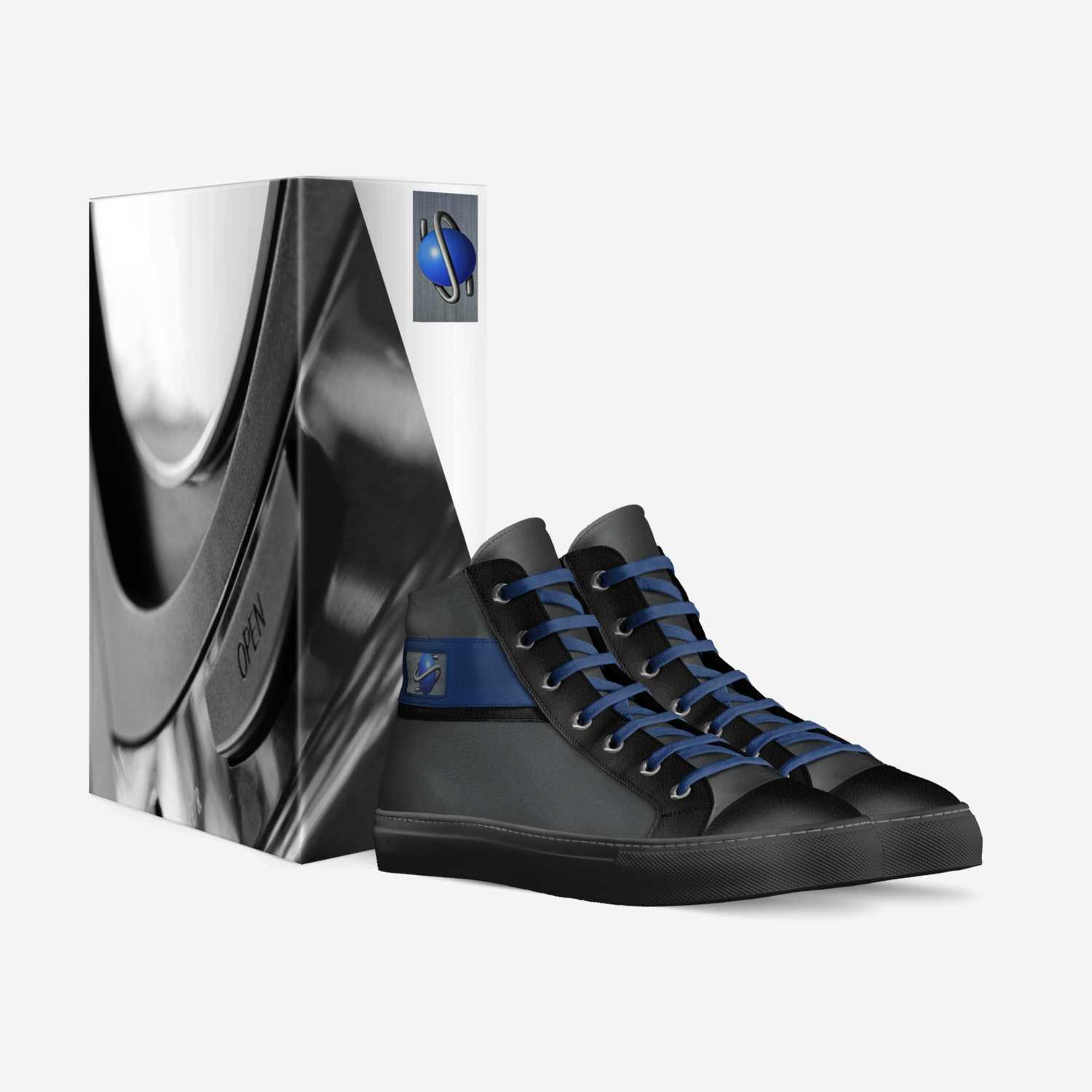 Saturn custom made in Italy shoes by Christian Rivera-vega | Box view
