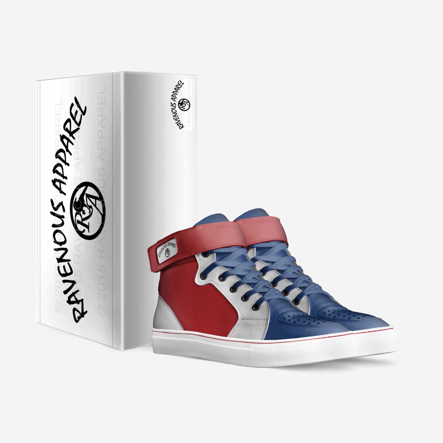 RAVENOUS1S/RWB custom made in Italy shoes by Thomas Rodriguez | Box view