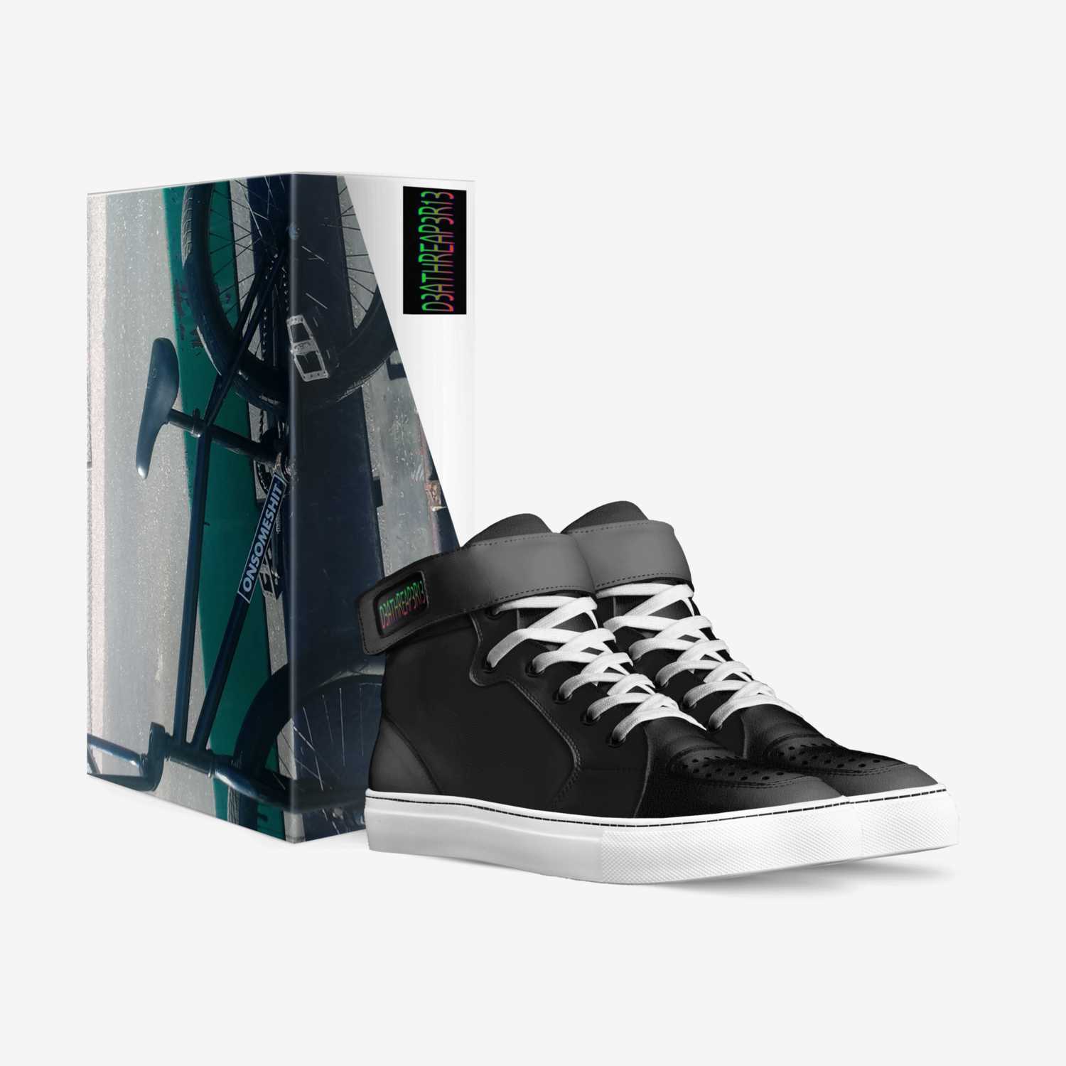 Bmx  custom made in Italy shoes by Yhg | Box view