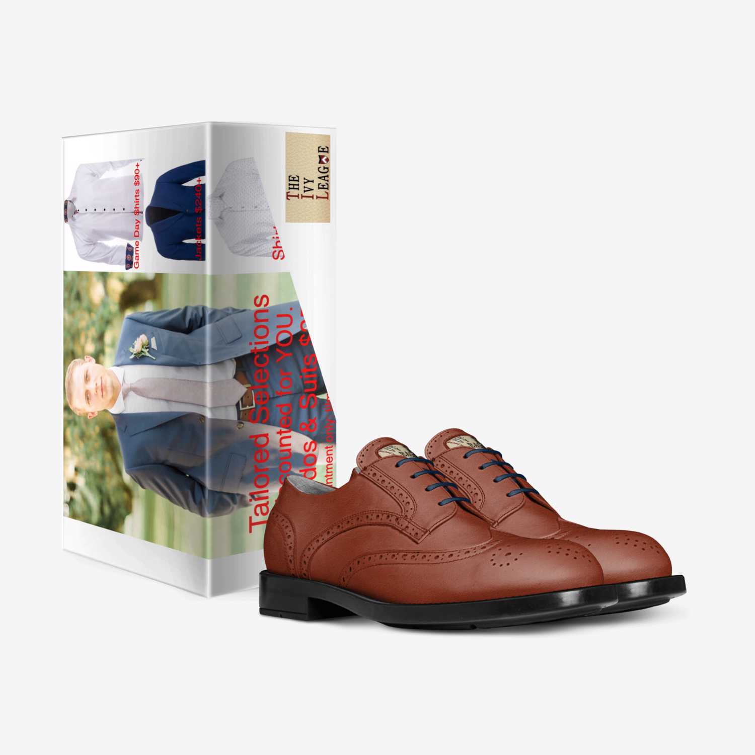 The Ivy League  custom made in Italy shoes by Victor Hart | Box view